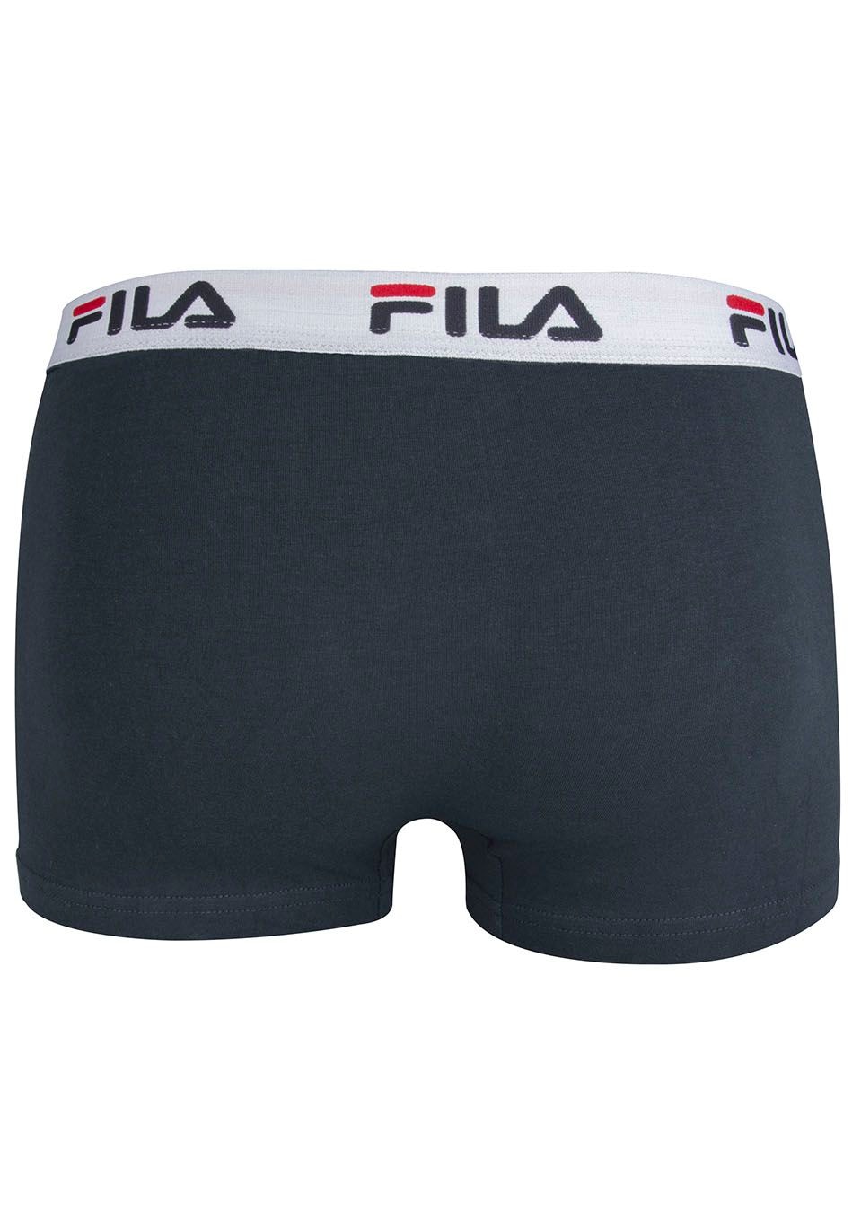 Fila Boxershorts, (3er Pack), mit elastischem Logobund