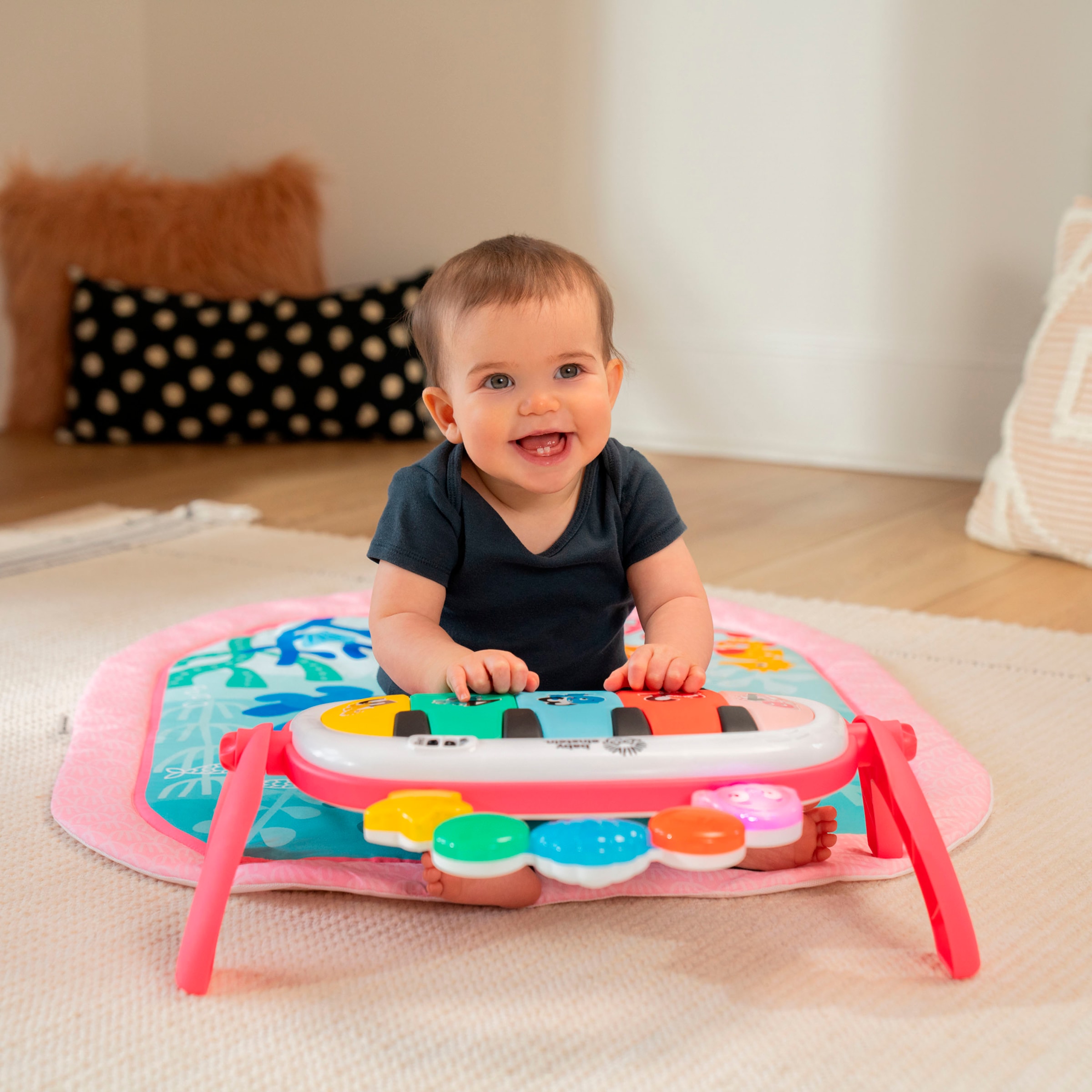 Baby Einstein Spielbogen »4-in-1 Kickin’ Tunes Jellyfish Jamboree Music & Language Discovery Gym«, mit Soundeffekt