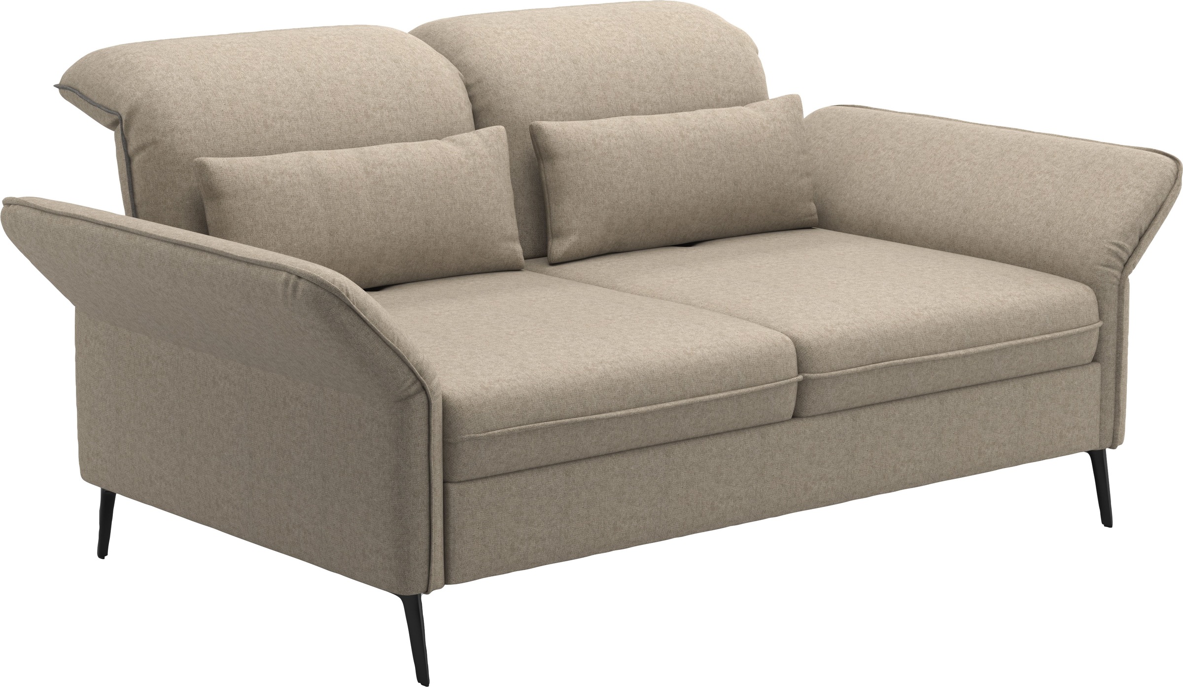 sit&more 2,5-Sitzer »Emely«, mit Sitztiefenverstellung, optional mit Bettfunktion