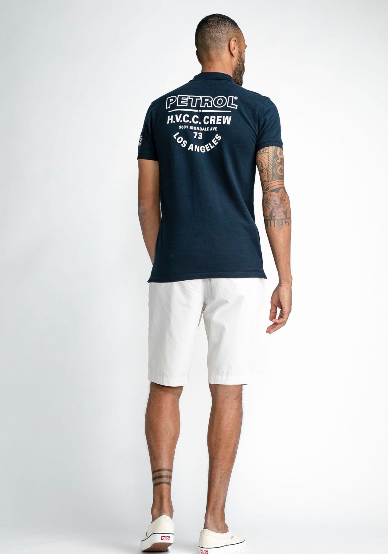 8. Bild von Petrol Industries Chinoshorts, (Set, mit Gürtel)