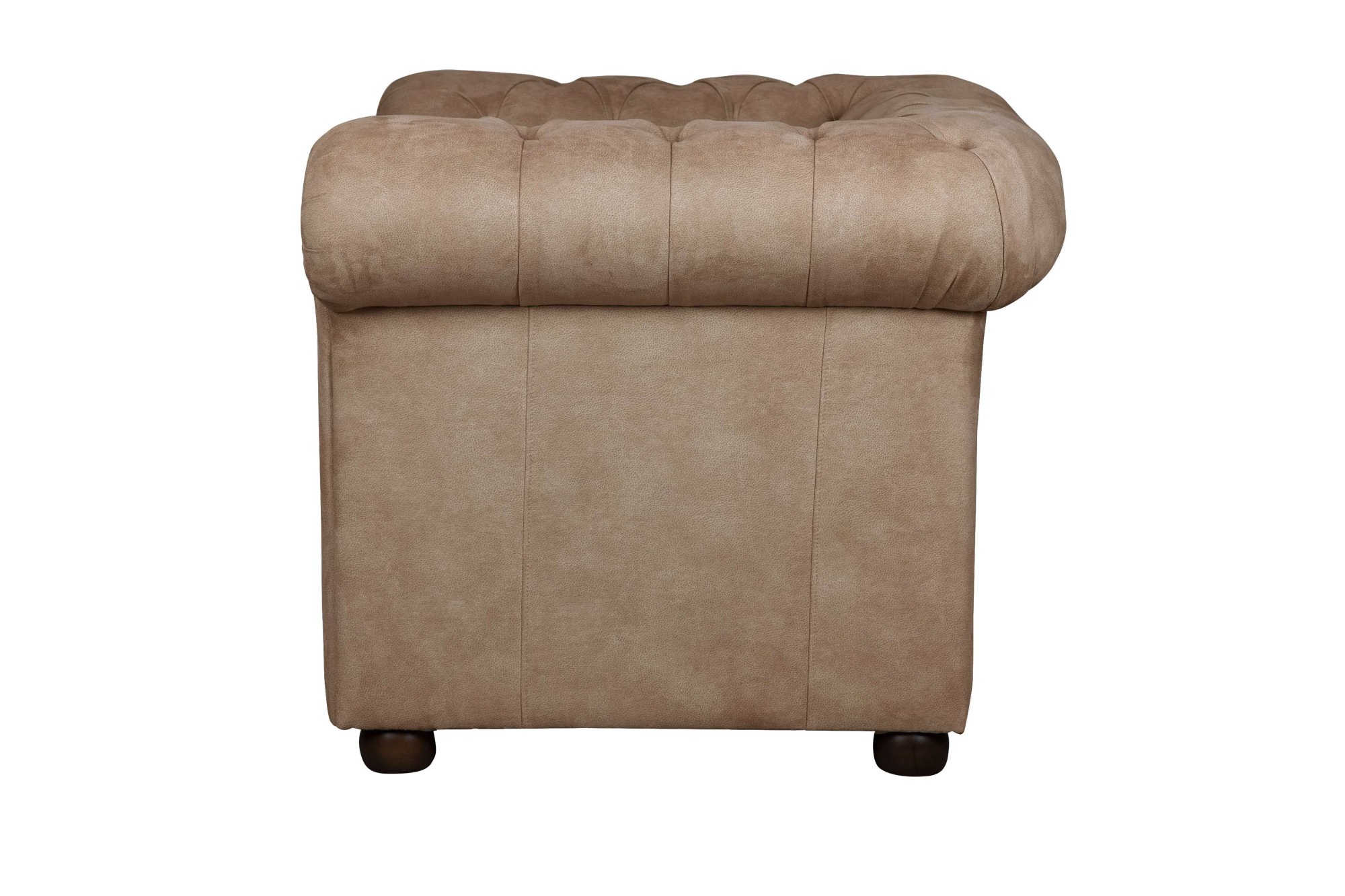 Home affaire Sessel »CHARENTE, Chesterfield, Wellenfederung, Maße B/T/H: 105/89/74 cm«, mit edler Knopfheftung und typischen Armlehnen