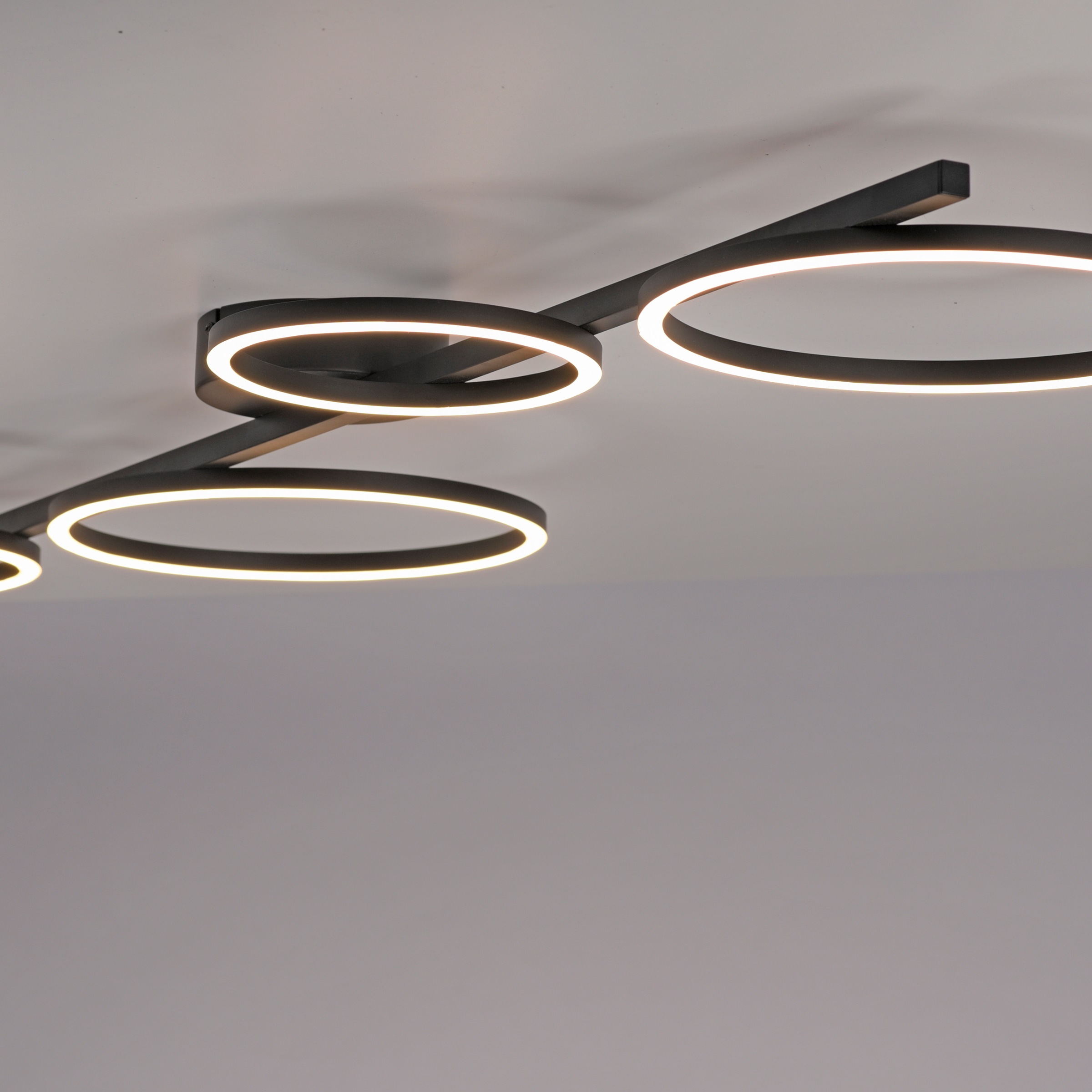 JUST LIGHT Deckenleuchte »MINI RITUS«, 1 flammig, Leuchtmittel LED-Board | LED fest integriert, LED, dimmbar, Switchmo, Memory, nach Trennung vom Netz
