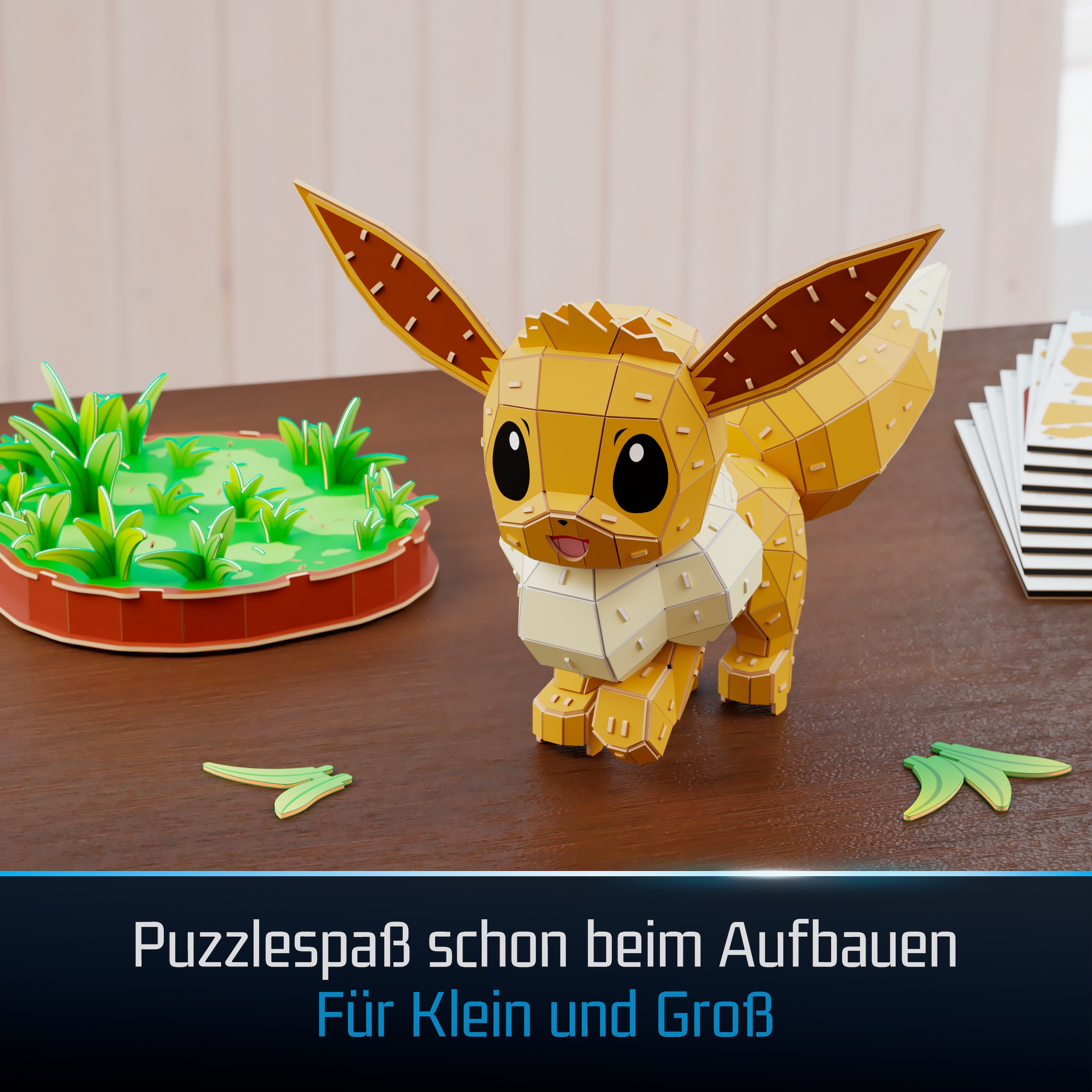 Spin Master Puzzle »4D Build Pokemon Evoli«