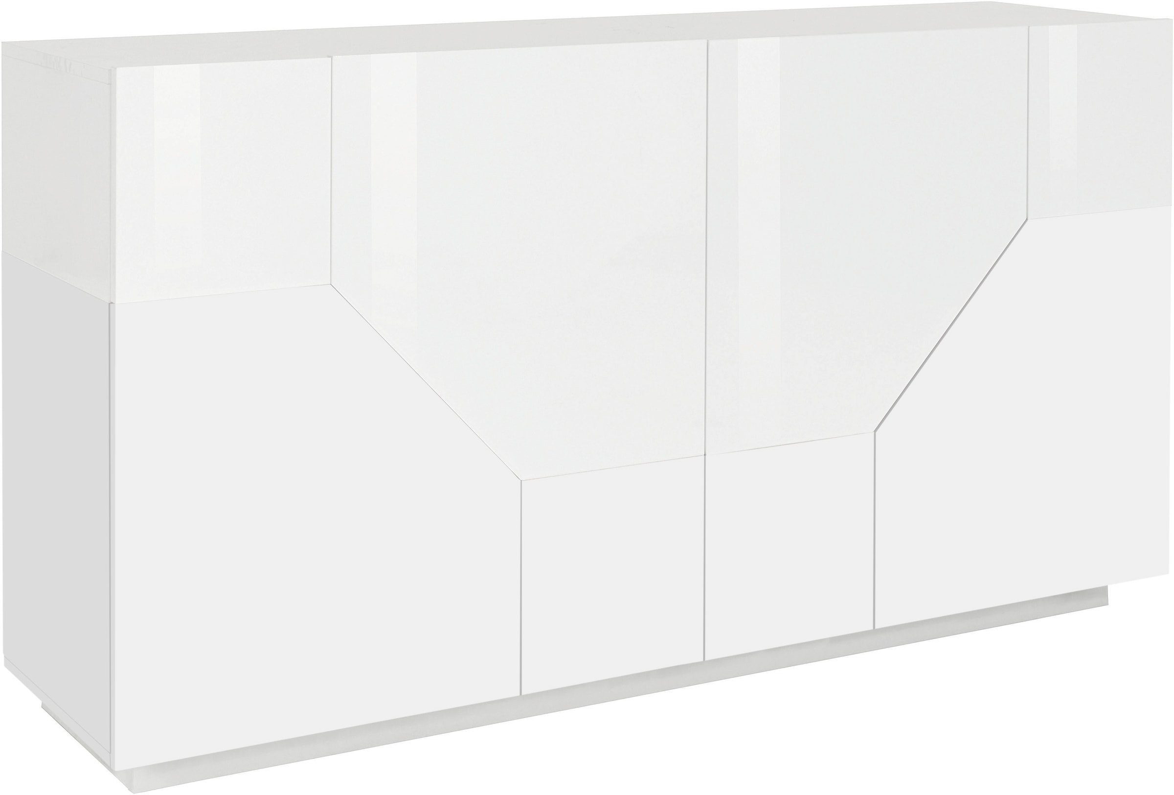 INOSIGN Sideboard »ALIEN-Kommode, Schrank, Anrichte mit 4 Türen und 4 Fächern«, Sideboard Breite ca. 160 cm "100 % Made in Italy"