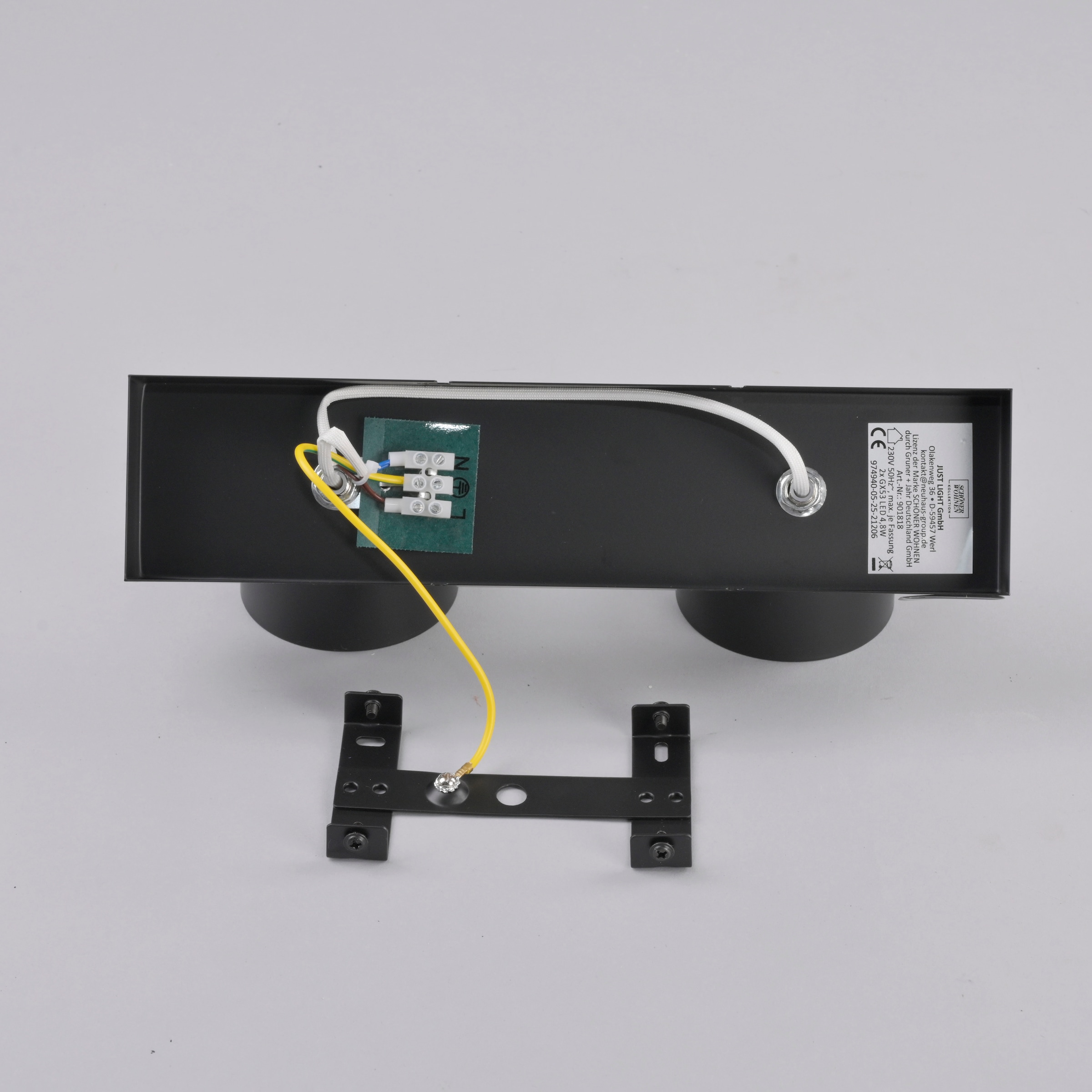 SCHÖNER WOHNEN-Kollektion LED Deckenleuchte »KULU« GX53 1 Stk. Warmweiß SCHÖNER WOHNEN Kollektion, dreh- und schwenkbar