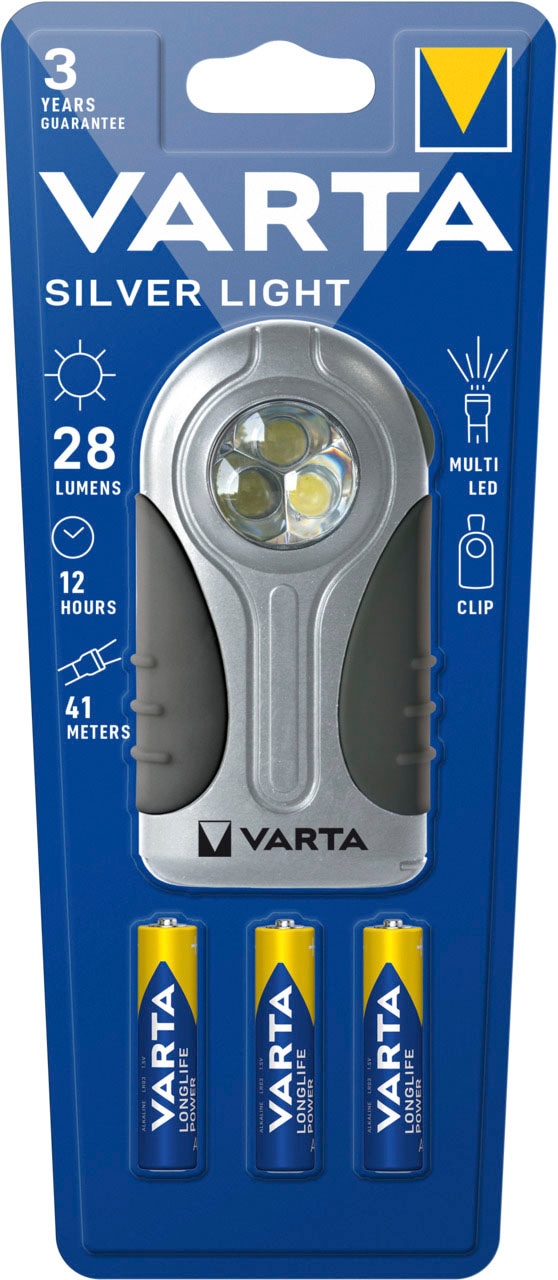 VARTA Taschenlampe »Silver Light« 1 Stk. tlg.
