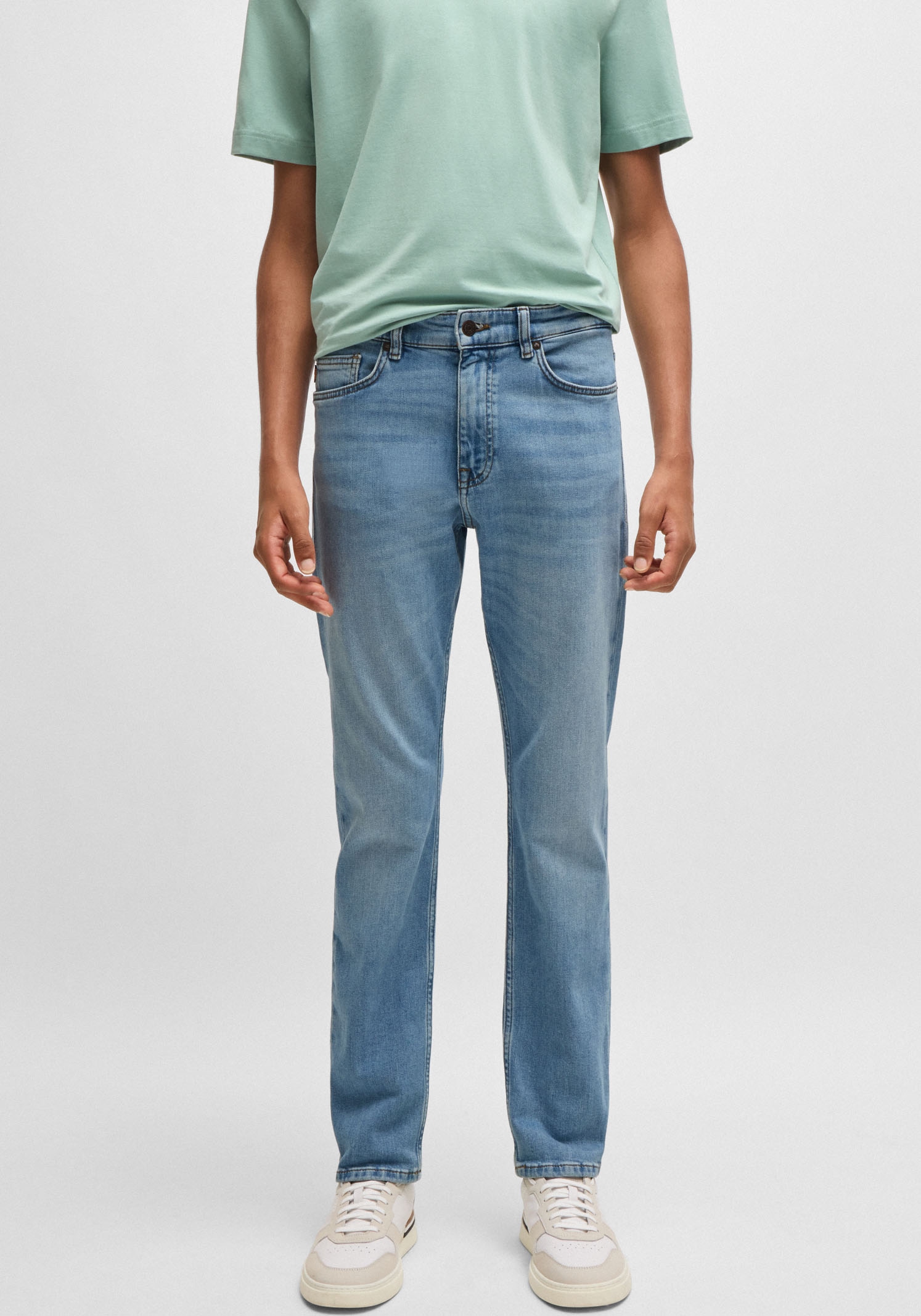 BOSS ORANGE Slim-fit-Jeans »DELAWARE BO«, mit normaler Bundhöhe