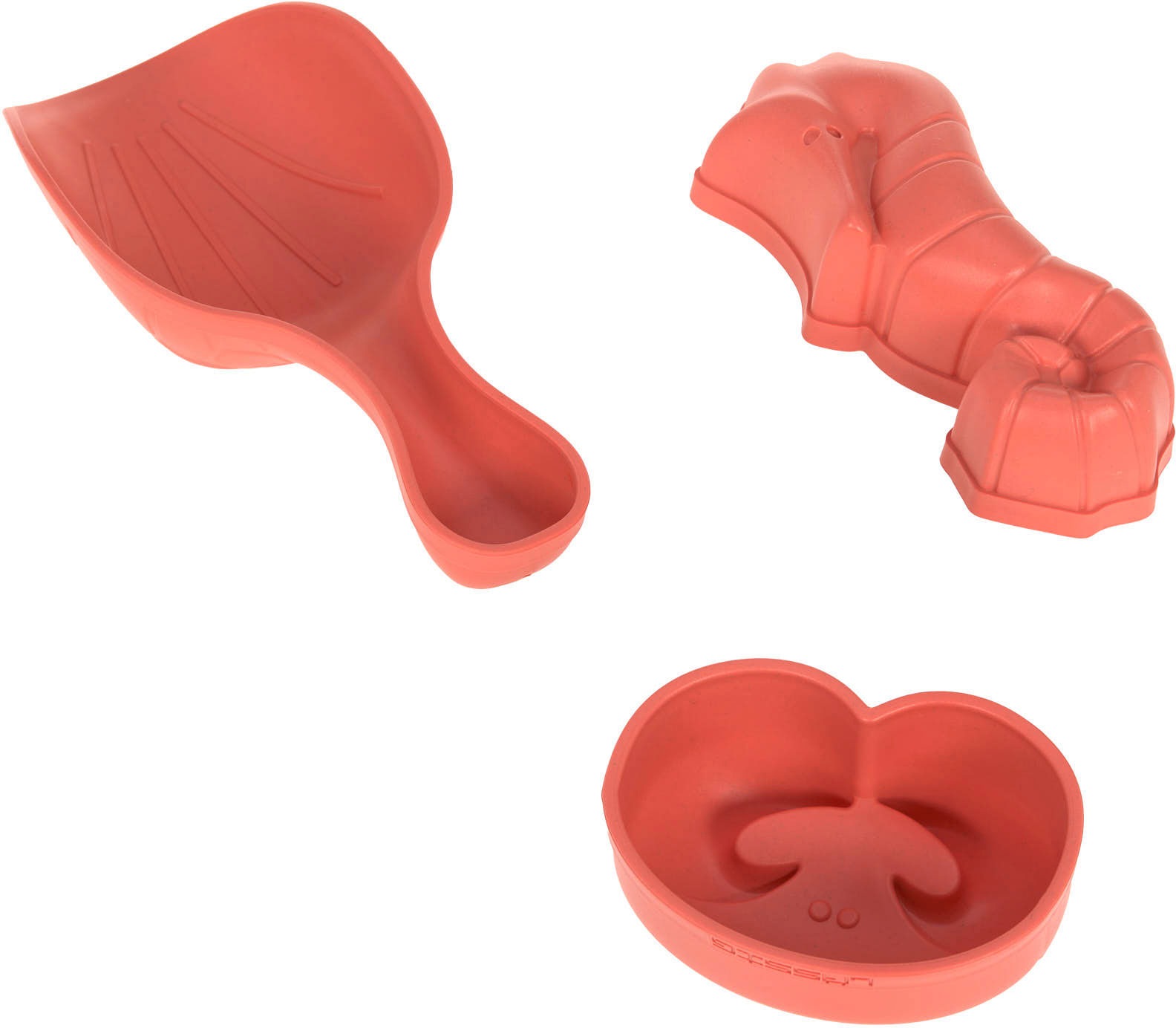 LÄSSIG Sandform-Set »Sandspielzeug 5er Set Water Friends, pink«, (Set, 5 tlg.), Material aus ressourcenschonendem Biokomposit