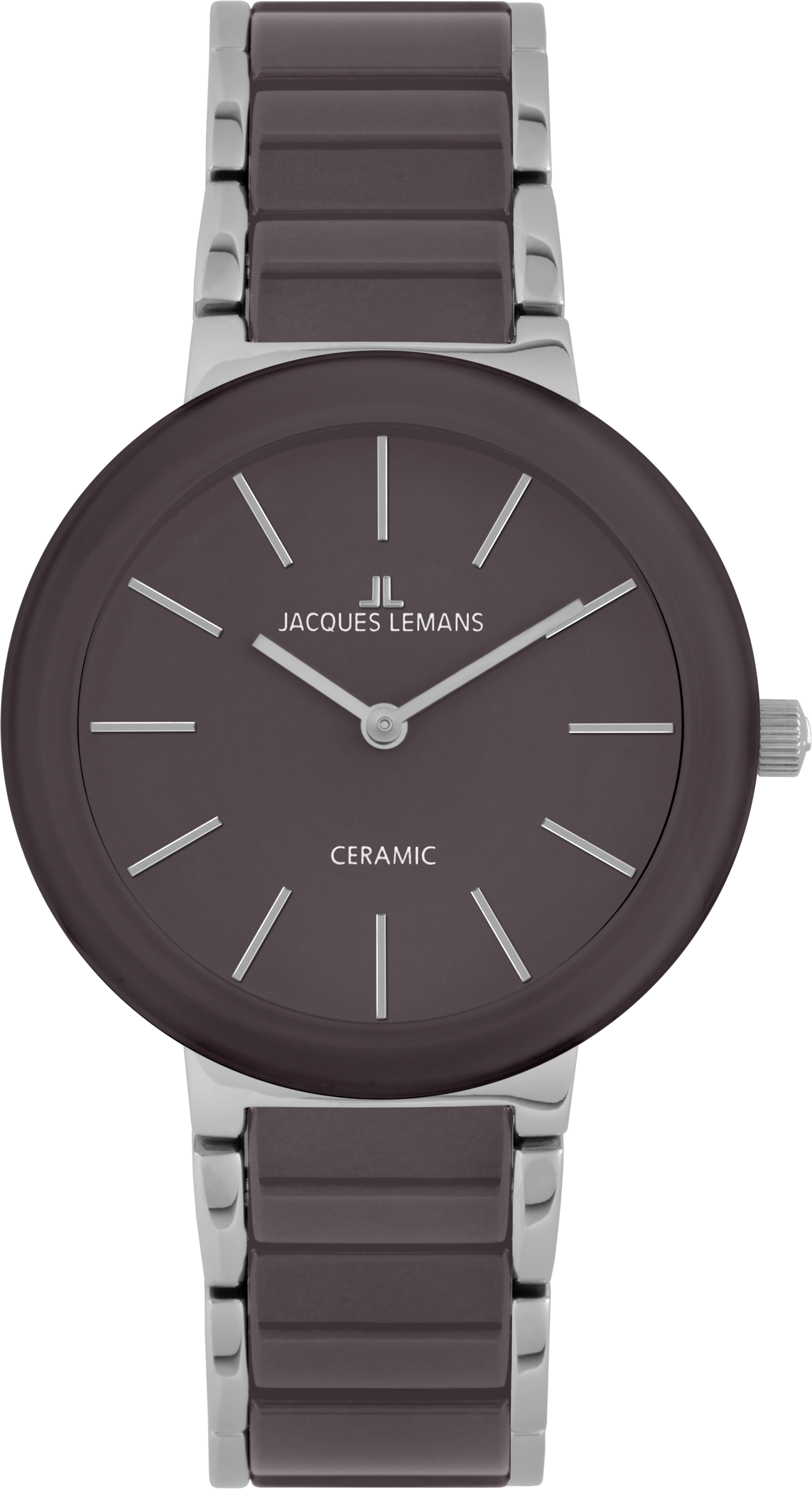 Jacques Lemans Quarzuhr »Monaco« Armbanduhr, Damenuhr, Keramik, analog