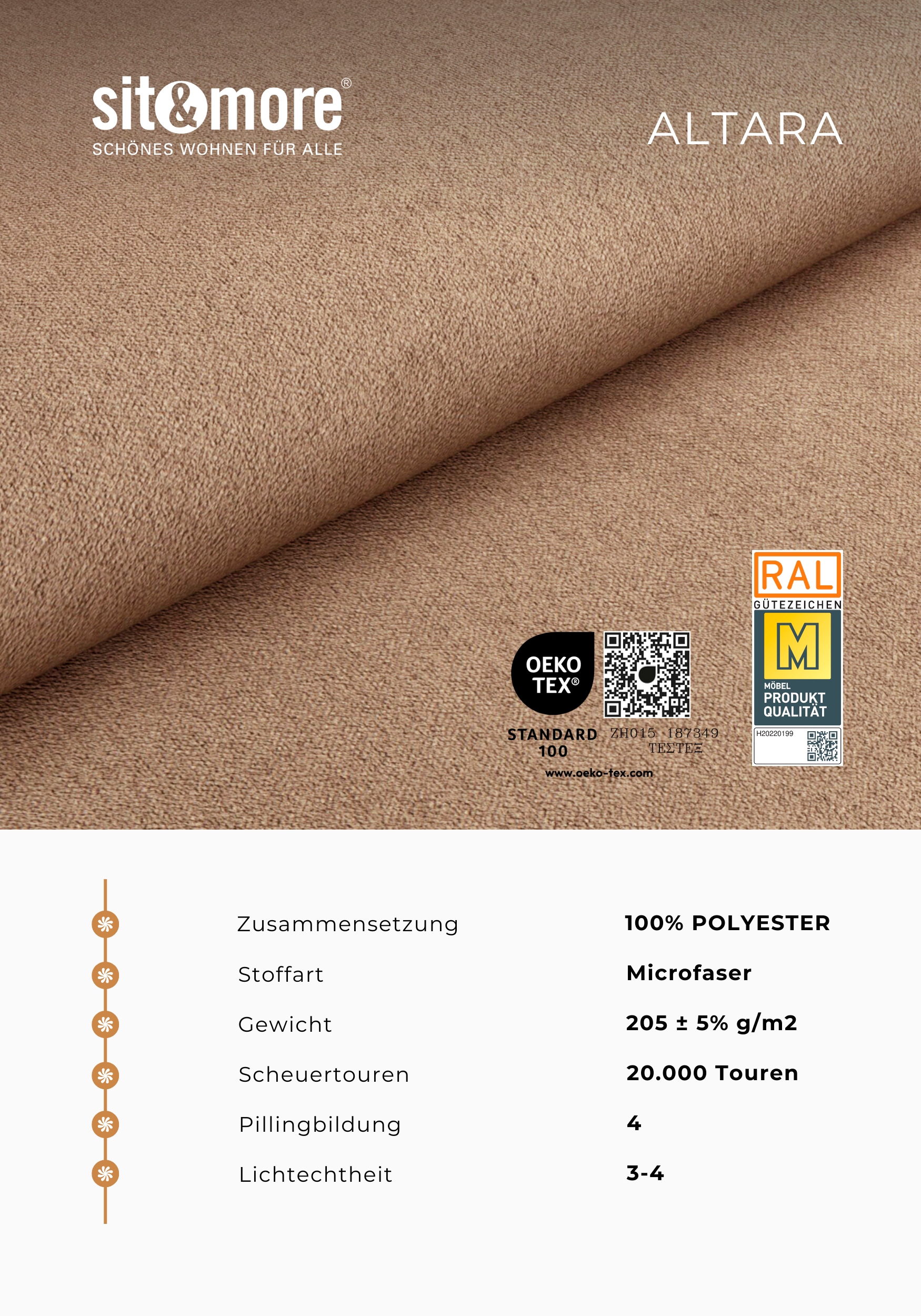 Home affaire Wohnlandschaft »Palmera U-Form, B: 308 cm, große Stoff + Leder Auswahl« optional Schlaffunktion & Bettkasten, Federkern, XXL-Wohnlandschaft
