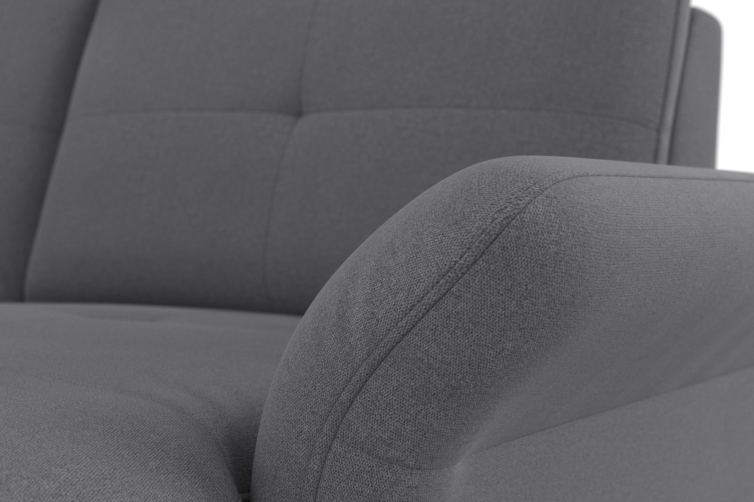 Places of Style Wohnlandschaft »Calando U-Form«, wahlweise mit Bettfunktion, Bettkasten und Armteilfunktion