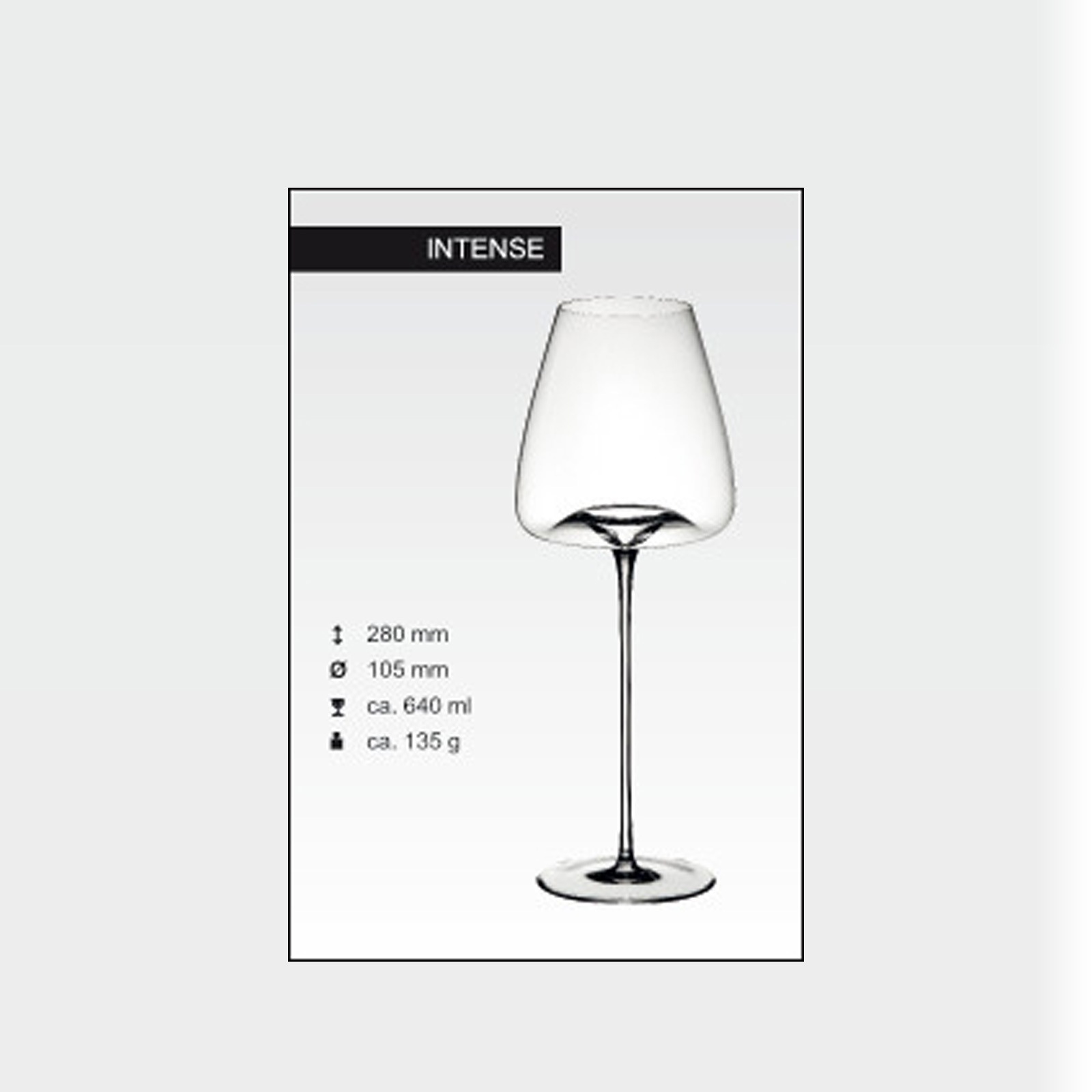 ZIEHER Rotweinglas »Weingläser Vision Intense 640 ml 2er Set transparent« günstig online kaufen