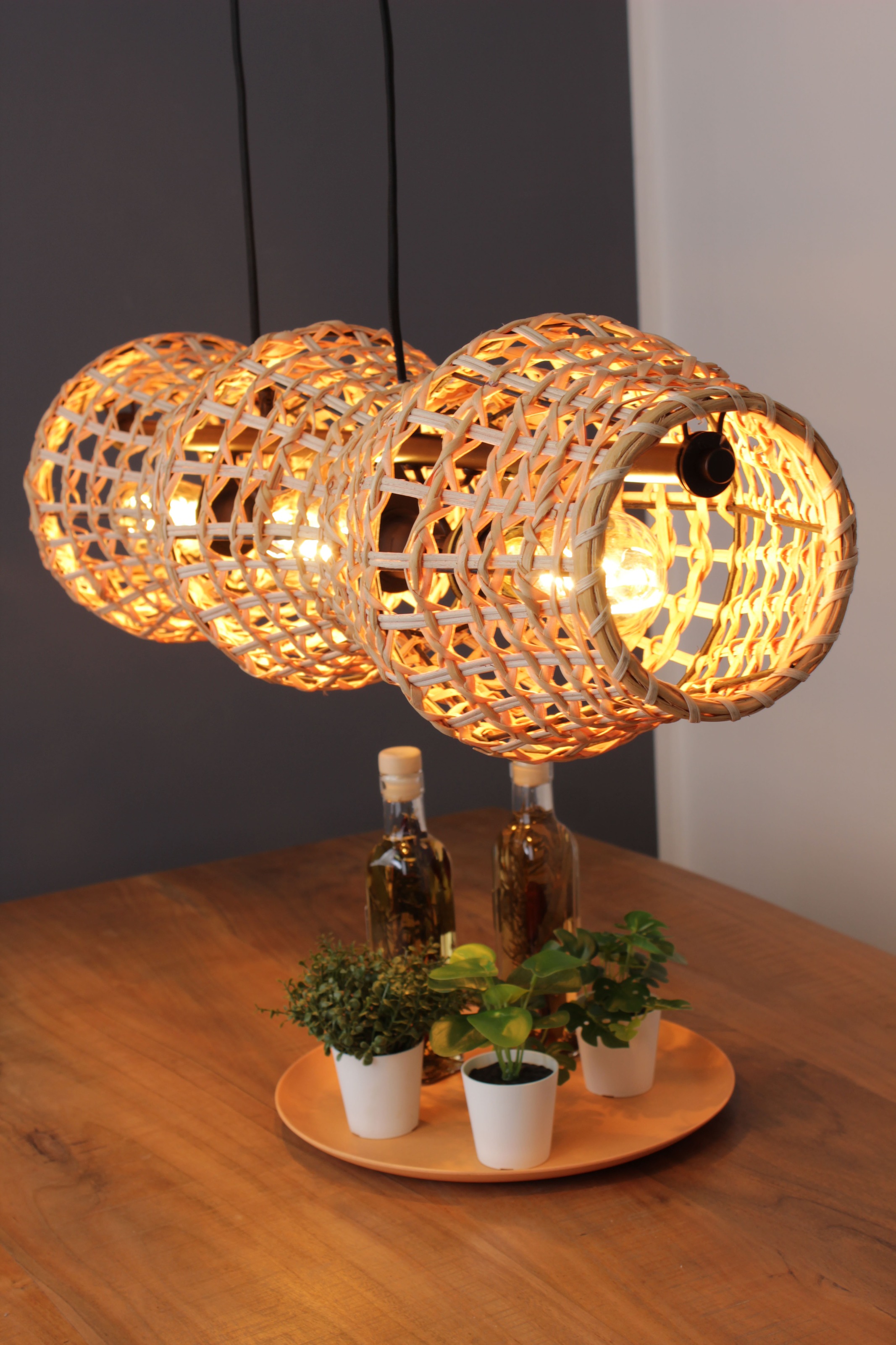 ECO-LIGHT Pendelleuchte »Capella«, 3 flammig, Leuchtmittel E27 | ohne Leuchtmittel