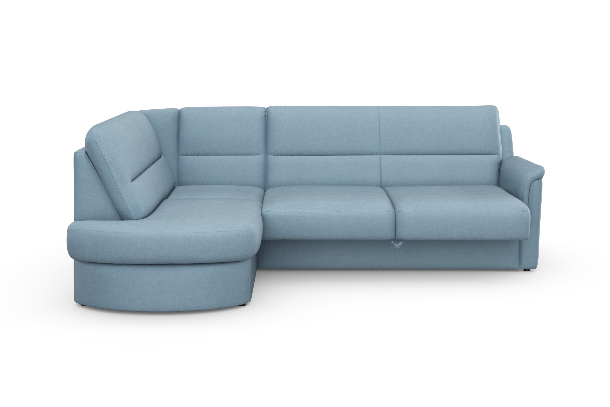 sit&more Ecksofa »Panini L-Form«, wahlweise mit Vorziehsitz und Bettkasten