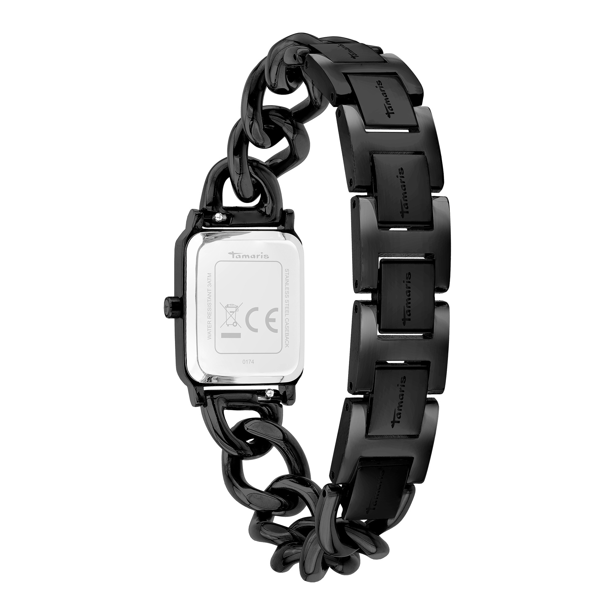 Tamaris Quarzuhr »Chain Watch« Armbanduhr, Damenuhr, Edelstahlarmband, analog
