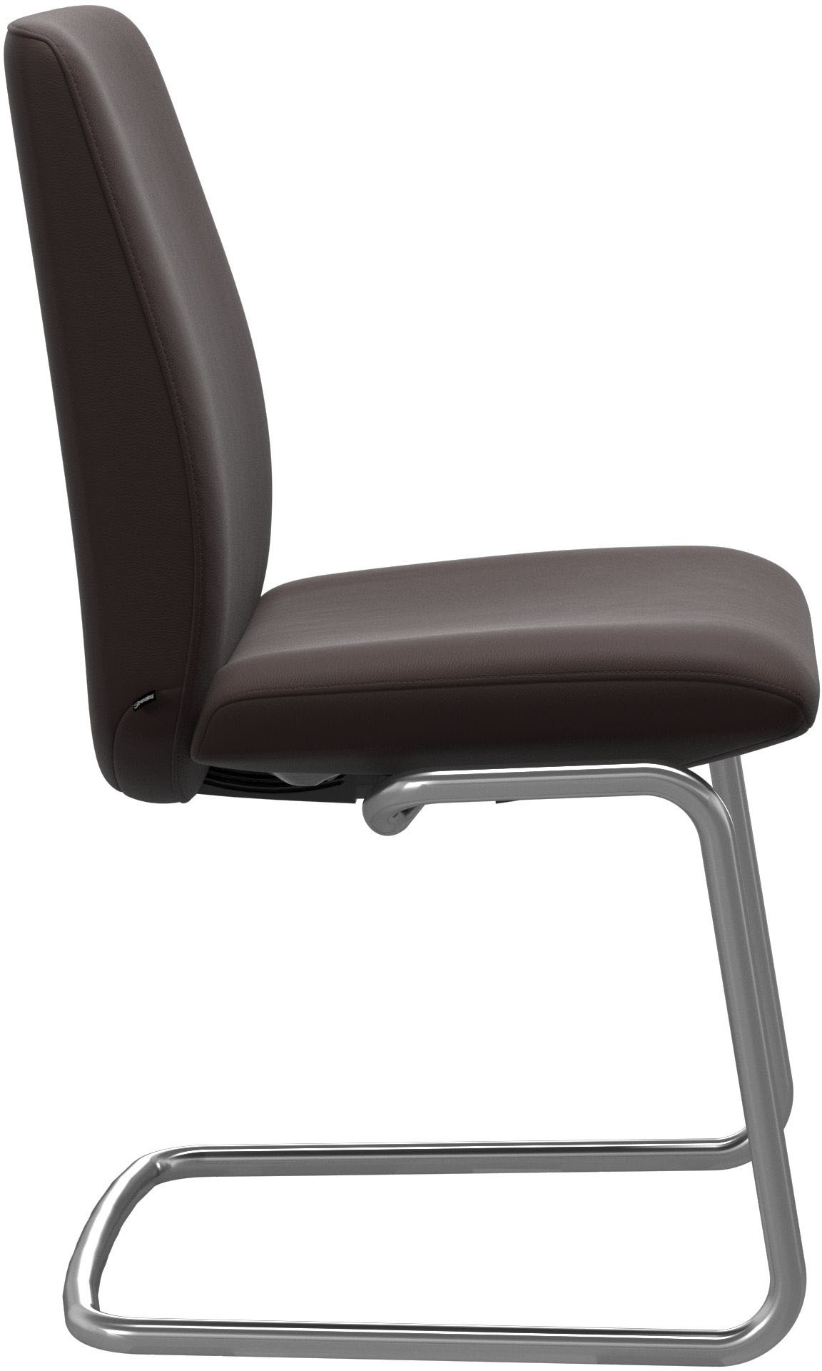 Stressless® Polsterstuhl »Laurel«, Leder PALOMA, Low Back, Größe L, mit Beinen aus Stahl in Schwarz matt