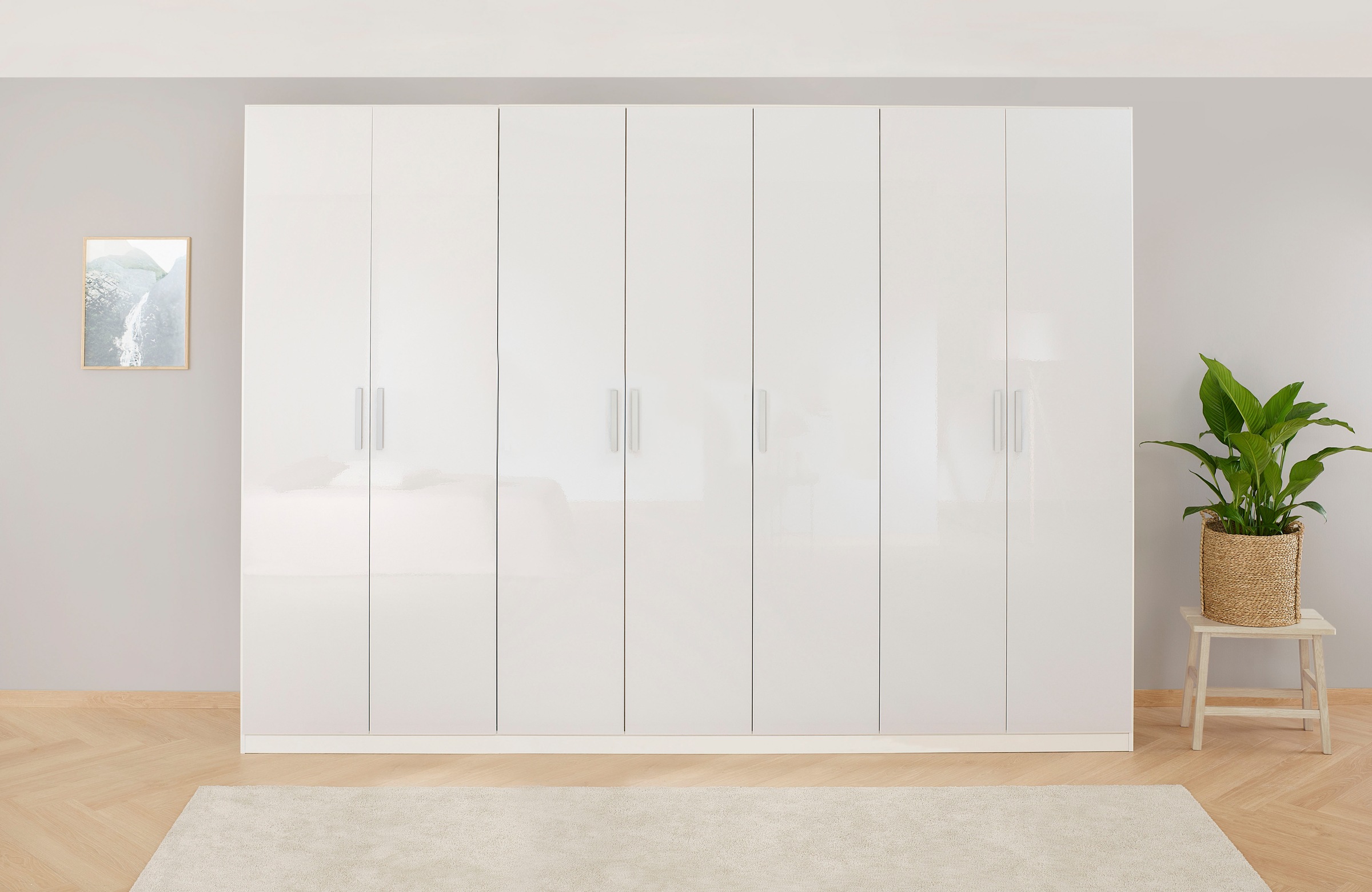 rauch Drehtürenschrank »Kleiderschrank Schrank Garderobe KOLUNA mit Hochgla günstig online kaufen