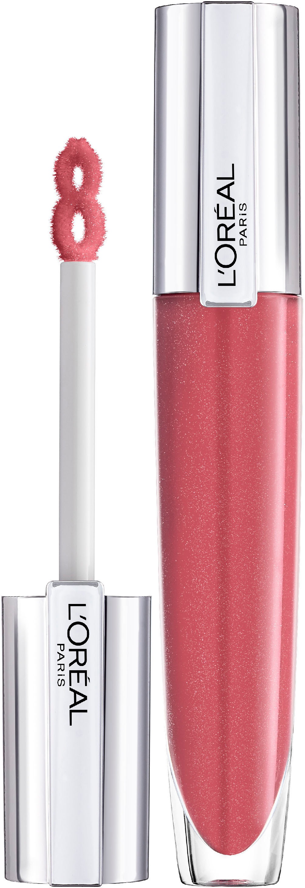 L'ORÉAL PARIS Lipgloss »Brilliant Signature Plump-in-Gloss« mit natürlichen Inhaltstoffen 412 I Heighten Lippenpflege von L'Oréal Paris