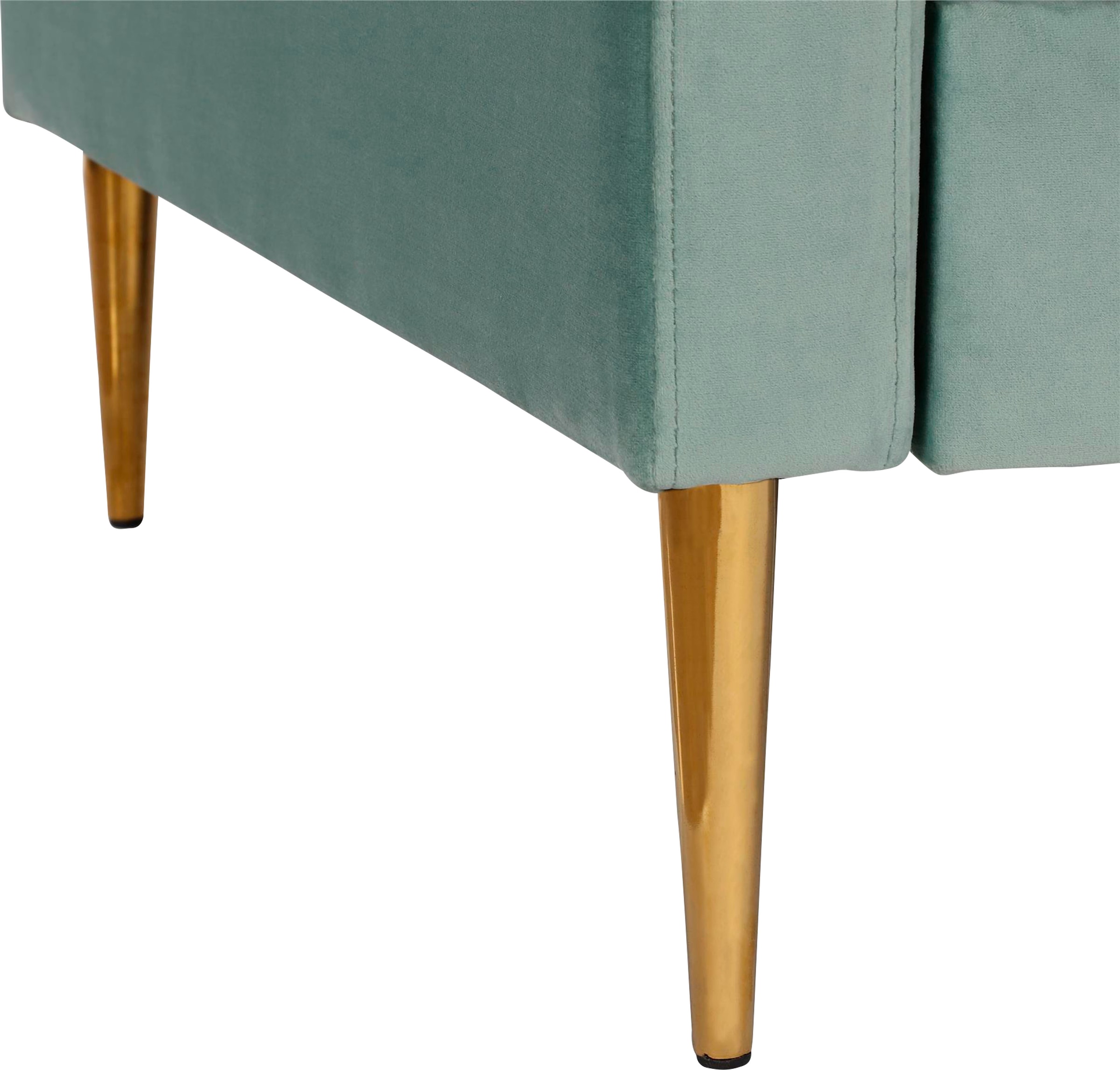 CosmoLiving by Cosmopolitan 3-Sitzer »Highland« pflegeleichter Veloursbezug, Sitz und Rücken gepolstert, Sitzhöhe 46cm