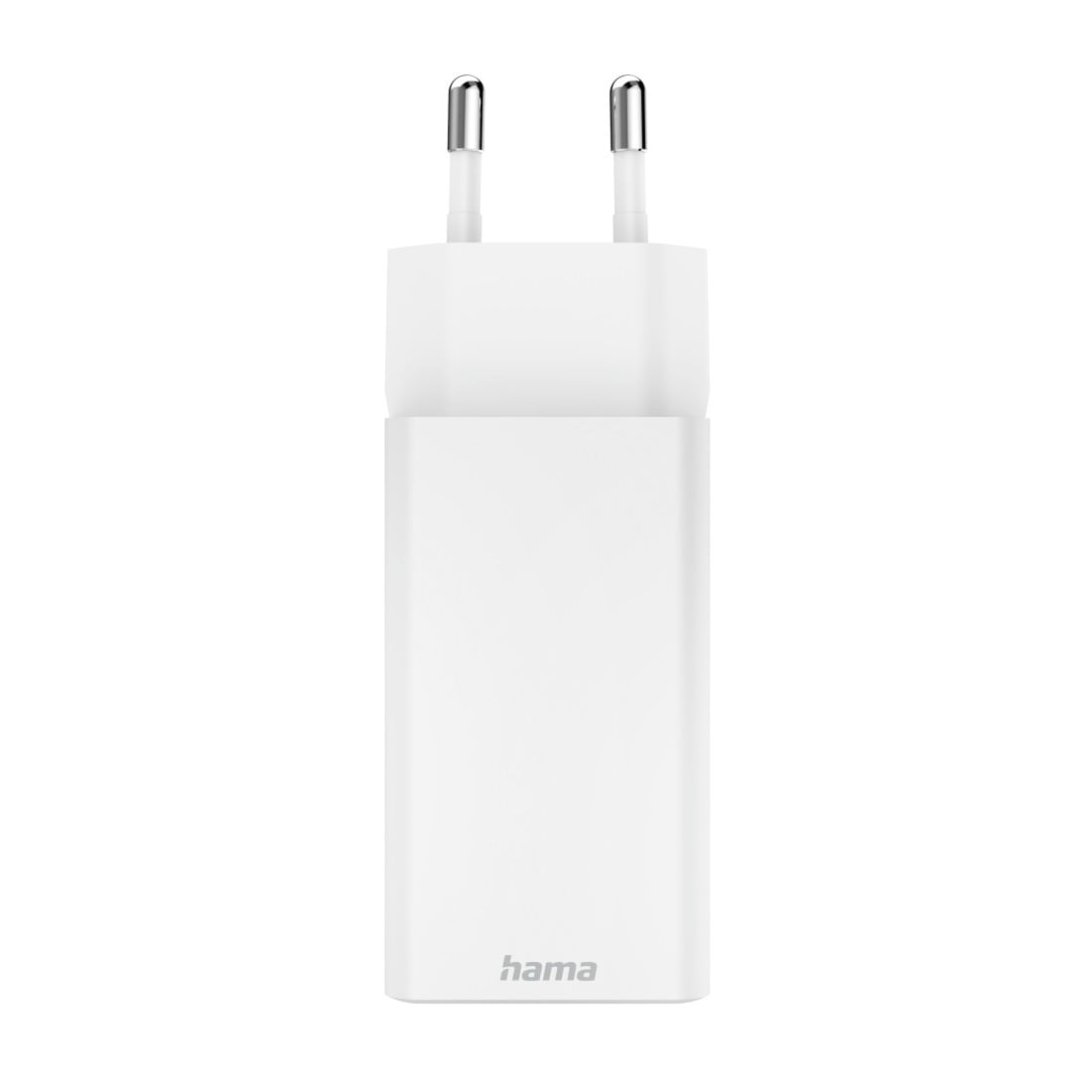 Hama Schnelllade-Gerät »USB-Ladegerät (Schnellladegerät Handy, Netzteil Laptop, 2x USB-C, 65W)«, (1 St.)