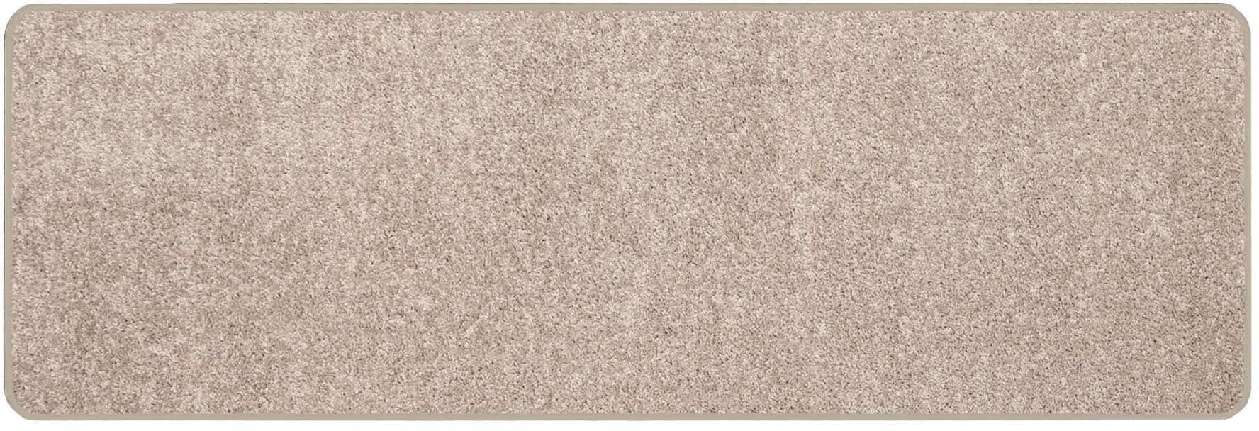 Primaflor-Ideen in Textil Läufer »Teppich MUMBAI«, rechteckig, 13 mm Höhe, Teppich-Läufer, weicher Kurzflor, Uni-Farben