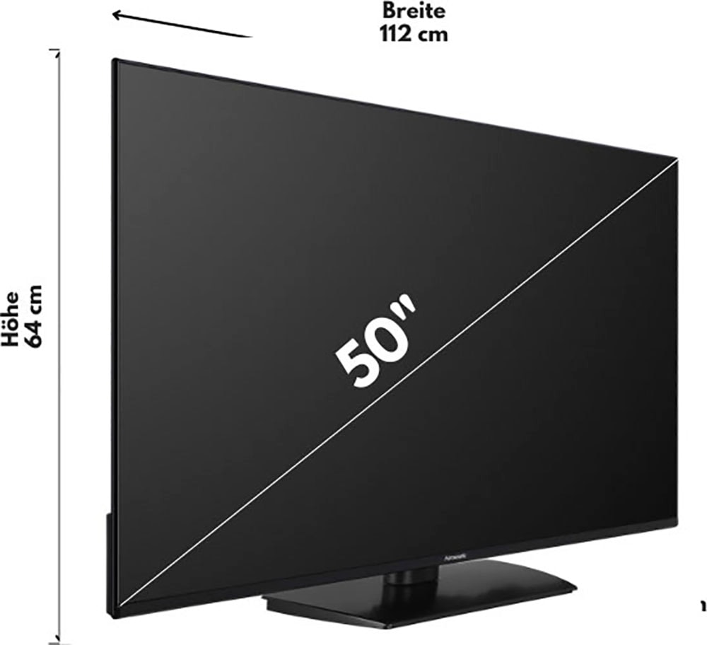 Hanseatic cm/50 Zoll, online Smart-TV-Android kaufen Ultra TV HD, »50U800UDS«, 4K 126 LED-Fernseher