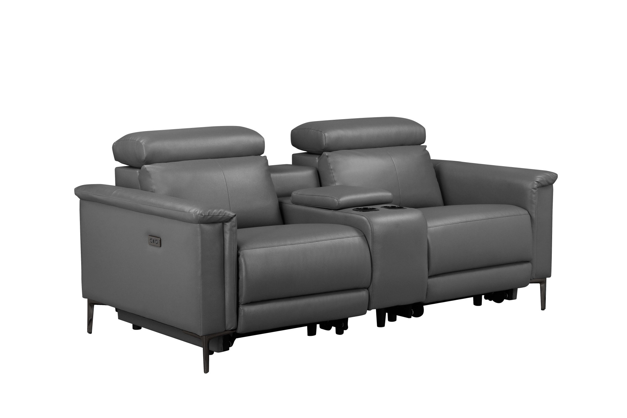 Places of Style 2-Sitzer »Lund, 2er-Kinosofa, TV-Sessel, Multimedia-Sofa, USB-A,«, m. elektrischer o. manueller Relaxfunktion, Getränkehalter u. Staufach