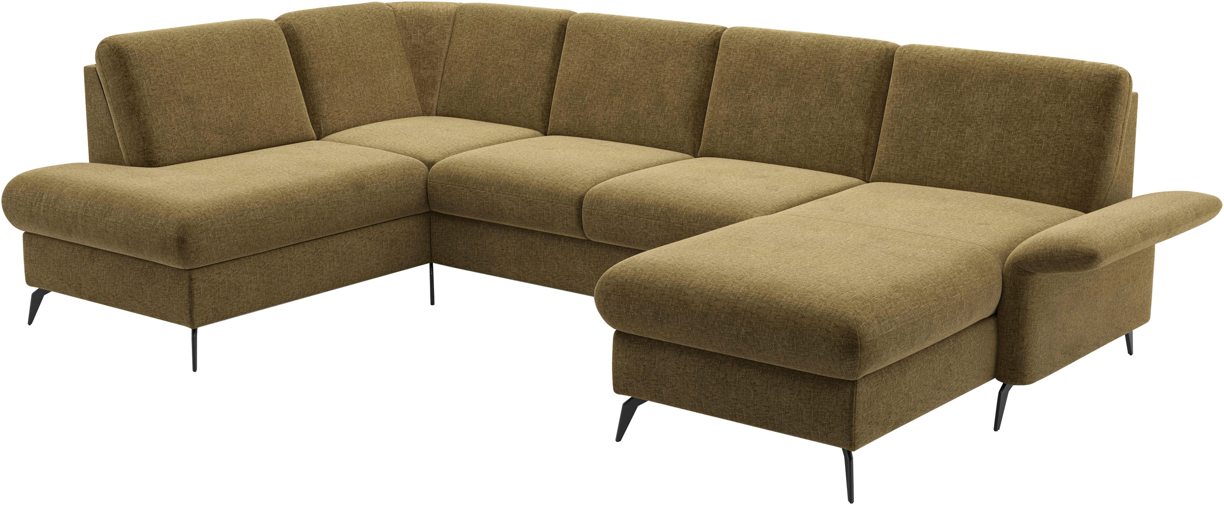 Home affaire Wohnlandschaft »Rochelle«, optional: Armteilverstellung, klappbar, Bettkasen