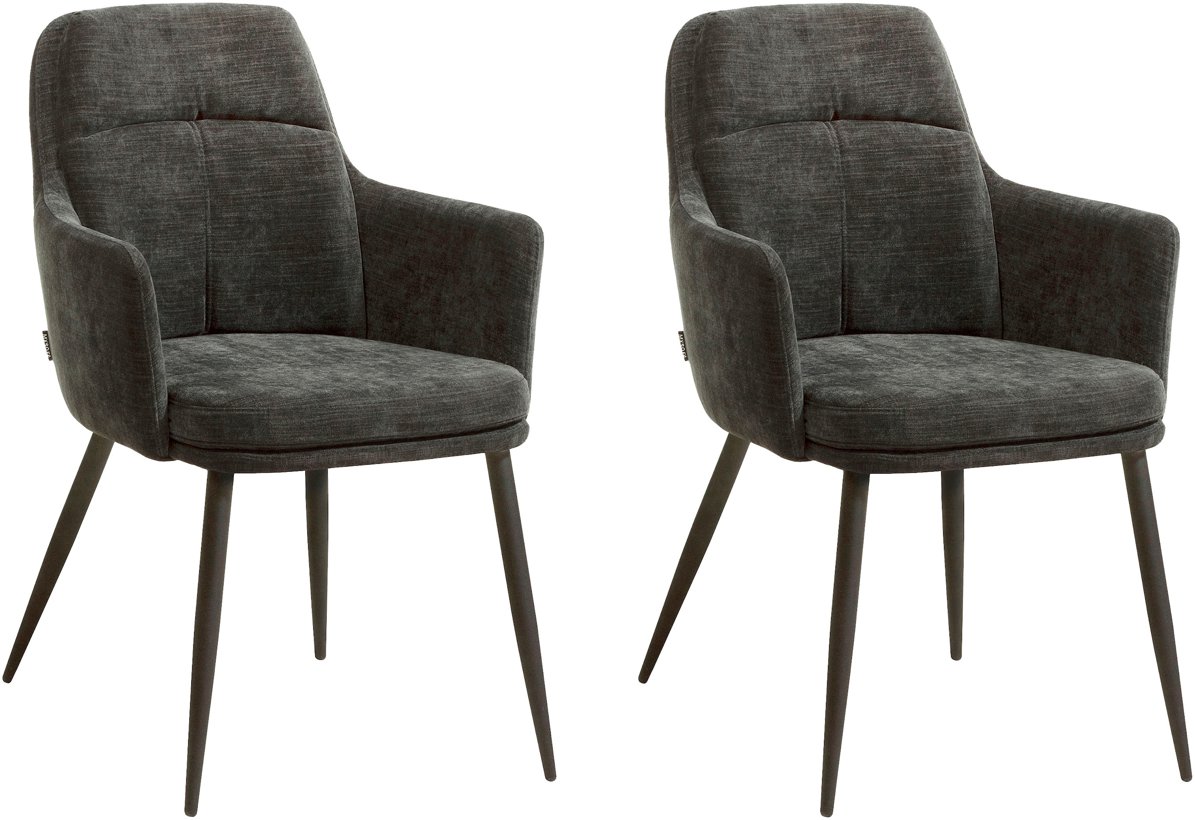 OMG Design Armlehnstuhl »Donna« (Set) 2 Stk.Schalenstuhl, bequem gepolstert günstig online kaufen