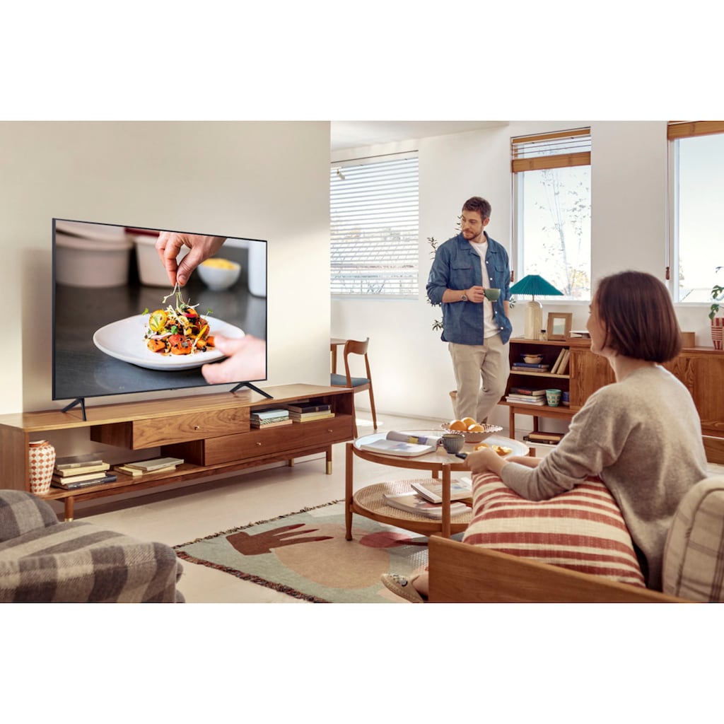 Samsung LED-Fernseher »GU85AU7179U«, 214 cm/85 Zoll, 4K Ultra HD, Smart-TV, HDR-Crystal Prozessor 4K-Q-Symphony-Contrast Enhancer