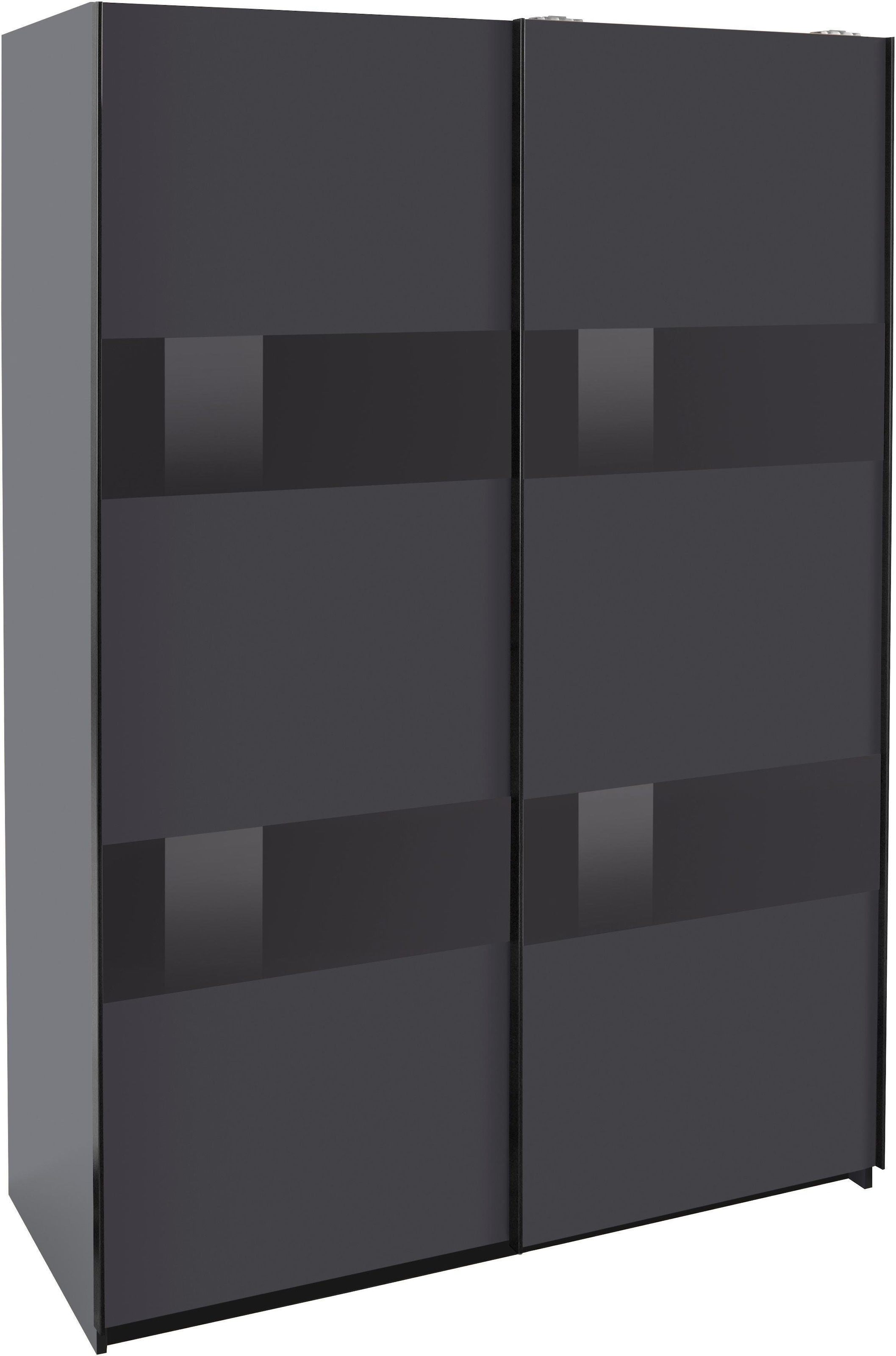 Wimex Schwebetürenschrank »Altona« mit Glaselementen und zusätzlichen Einlegeböden