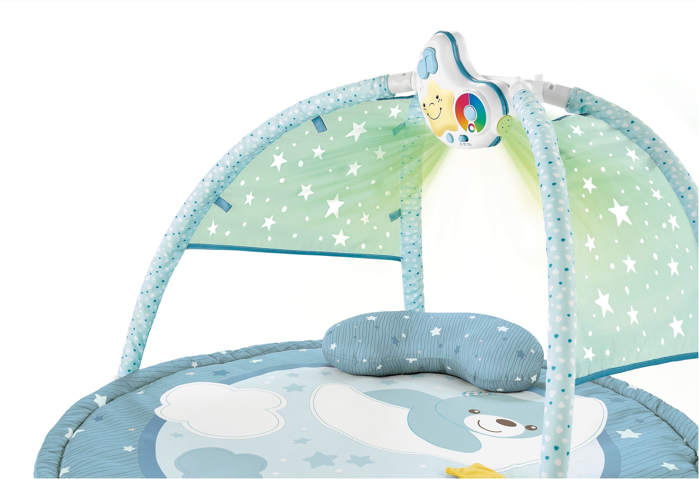 Chicco Baby Gym »Farbspiel Gym, Blue«, mit Projektionen und Melodien