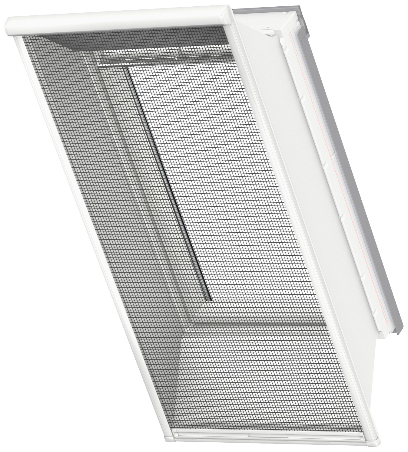 VELUX Insektenschutzrollo »für Dachfenster, ZIL SK10 0000SWL«, transparent, Insektenschutz, mit Bohren, in Führungsschienen, für max. Dachausschnitt: 1120 x 2400 mm