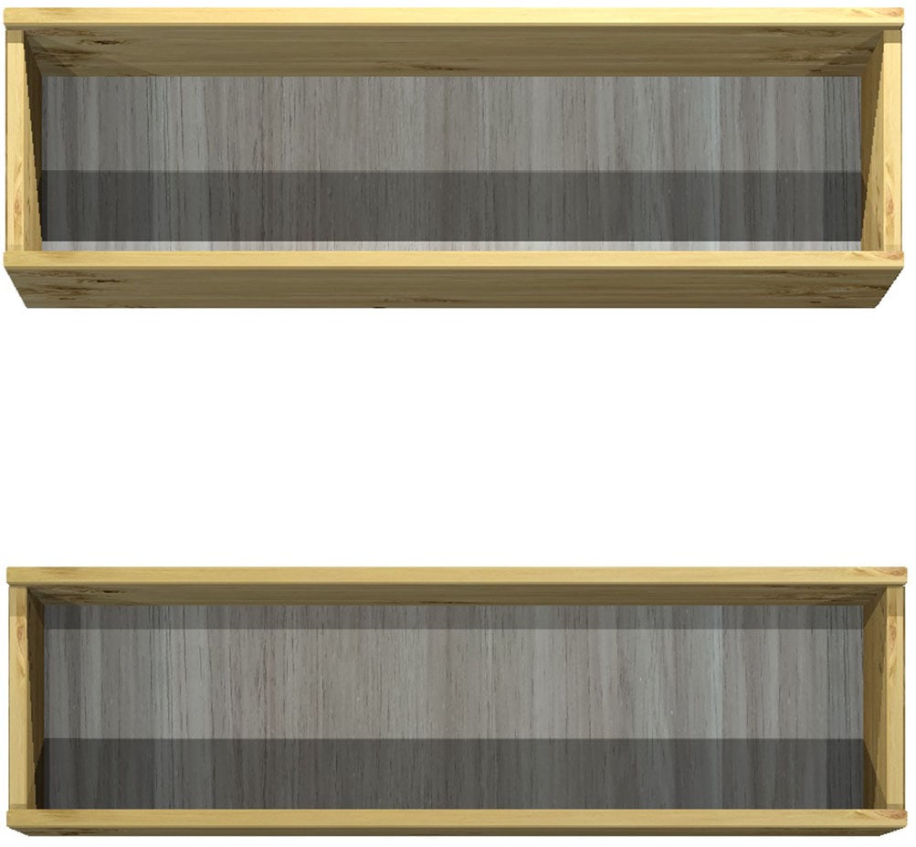 Home affaire Wandregal »Meliss« aus nordischer Kiefer gefertigt, Breite 80 cm, 2-tlg