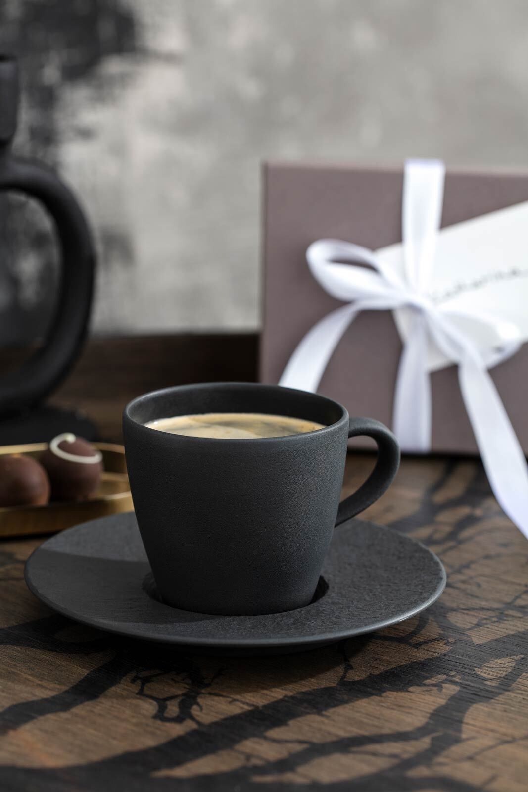 Villeroy & Boch Tasse »Kaffeetasse mit Untertasse Manufacture Rock Glow 150 günstig online kaufen