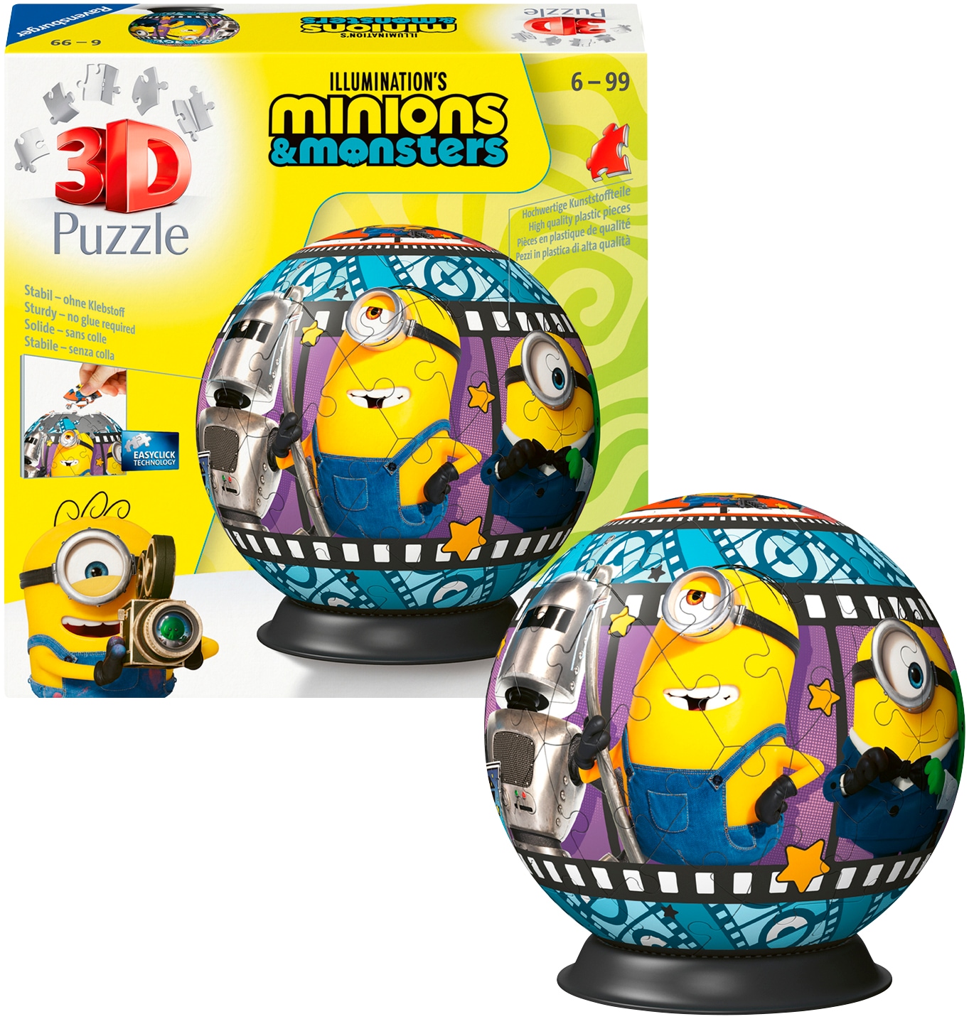Ravensburger Puzzleball »Minions 3« Made in Europe
