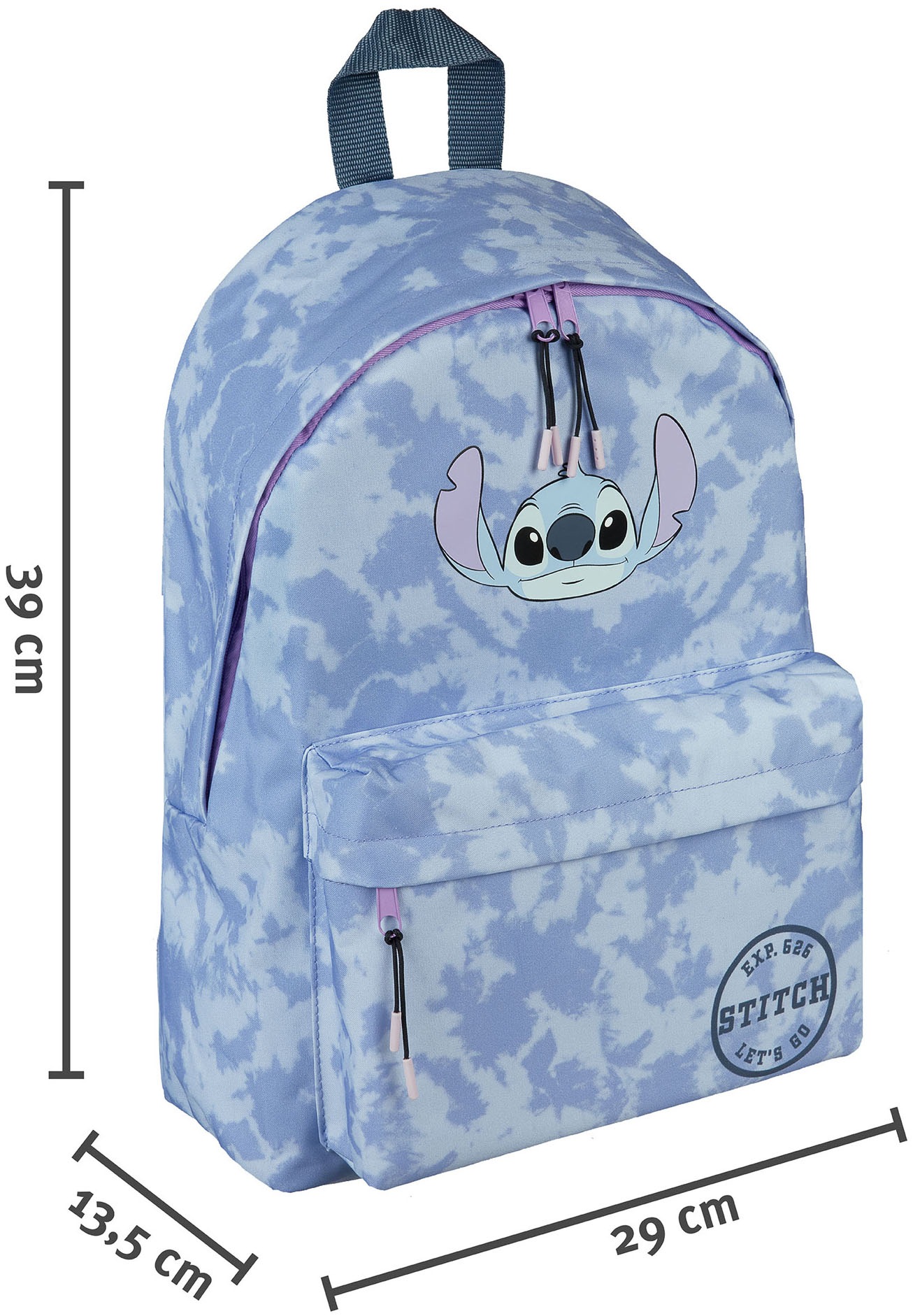 UNDERCOVER Kinderrucksack »Stitch« inkluisve Notizbuch A5 und Mäppchen