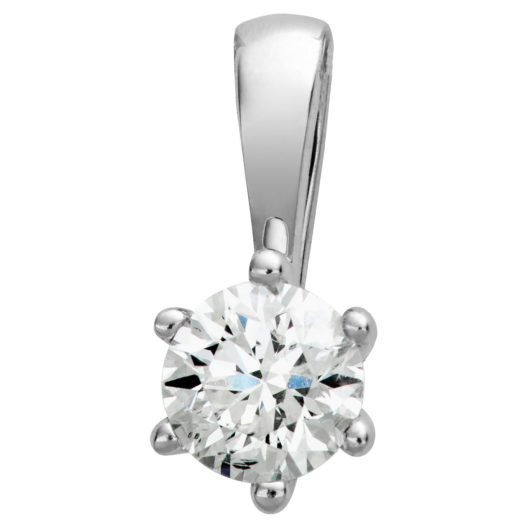 Orolino Kette mit Anhänger »750/- Weißgold 1 Brillant 0,25 ct.«