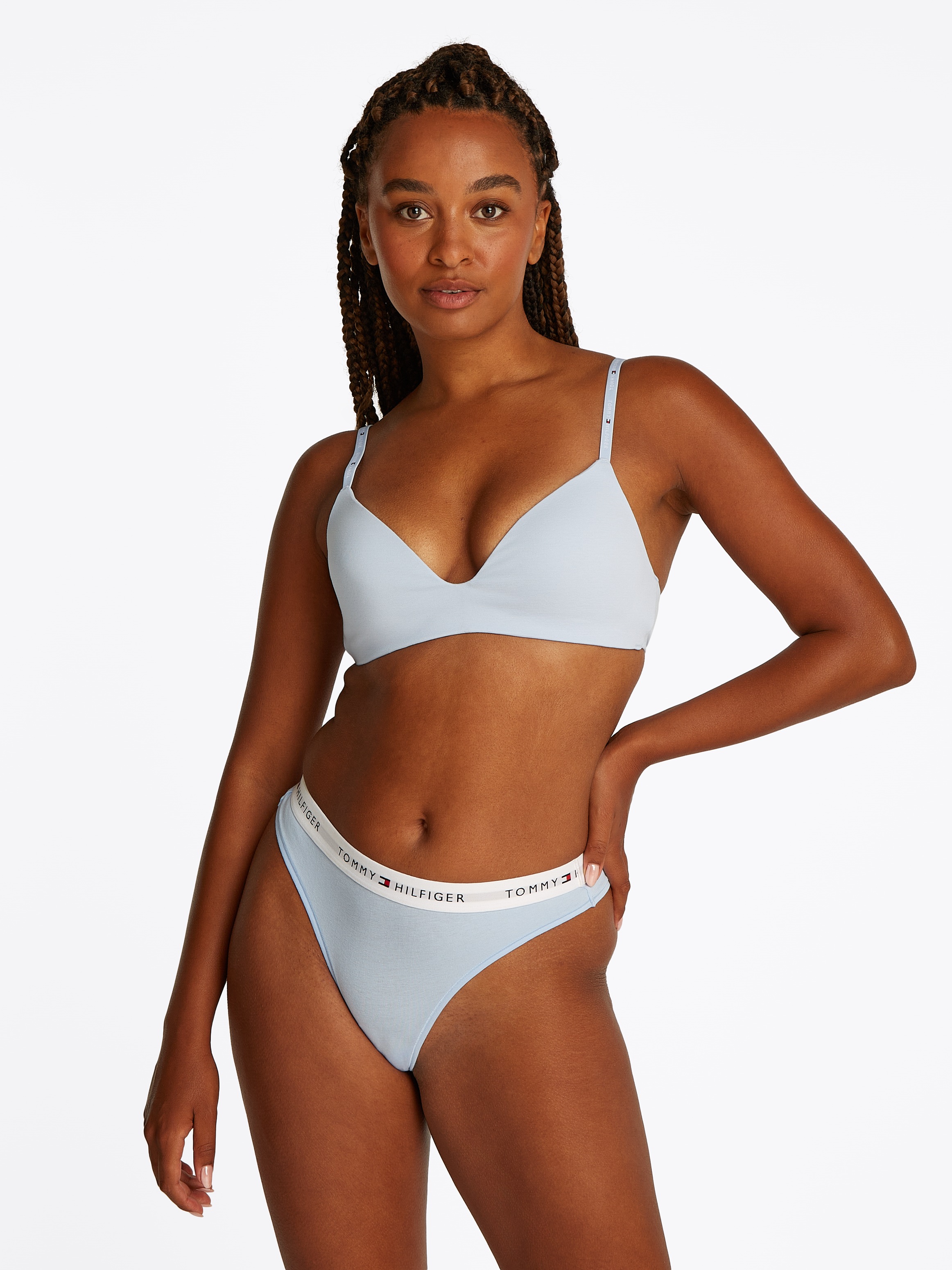 Tommy Hilfiger Underwear String, (Packung, 3 St., 3er), mit Logoschriftzug