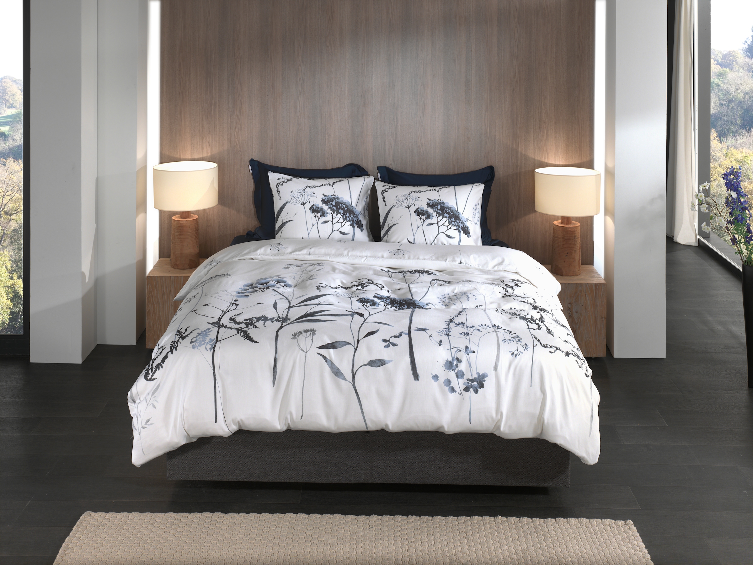 Heckett & Lane Bettwäsche »Luna Bettwäsche« 2 Bettwäsche aus 100% Baumwolle, hochwertige Renforcé, ab 135x200 cm.