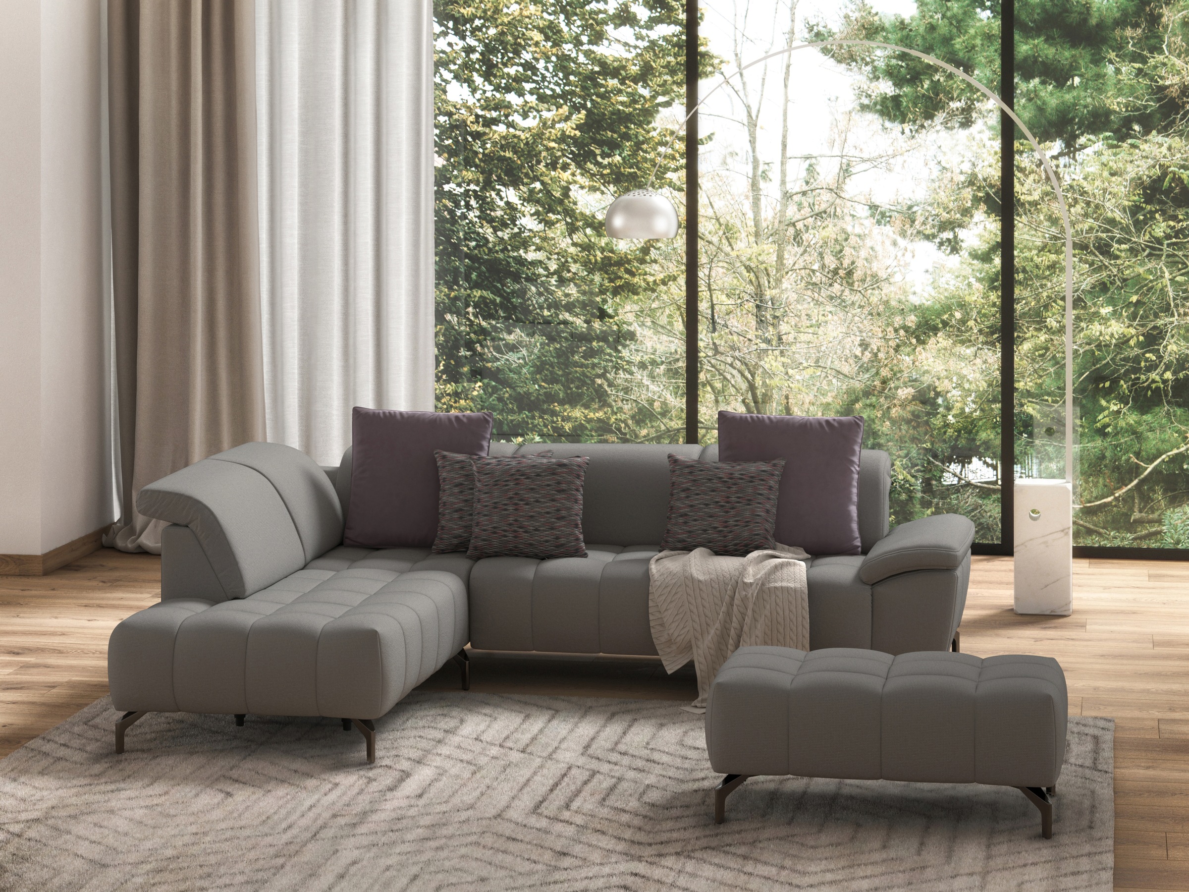 sit&more Hocker »Cool«, mit schwarzen Füßen