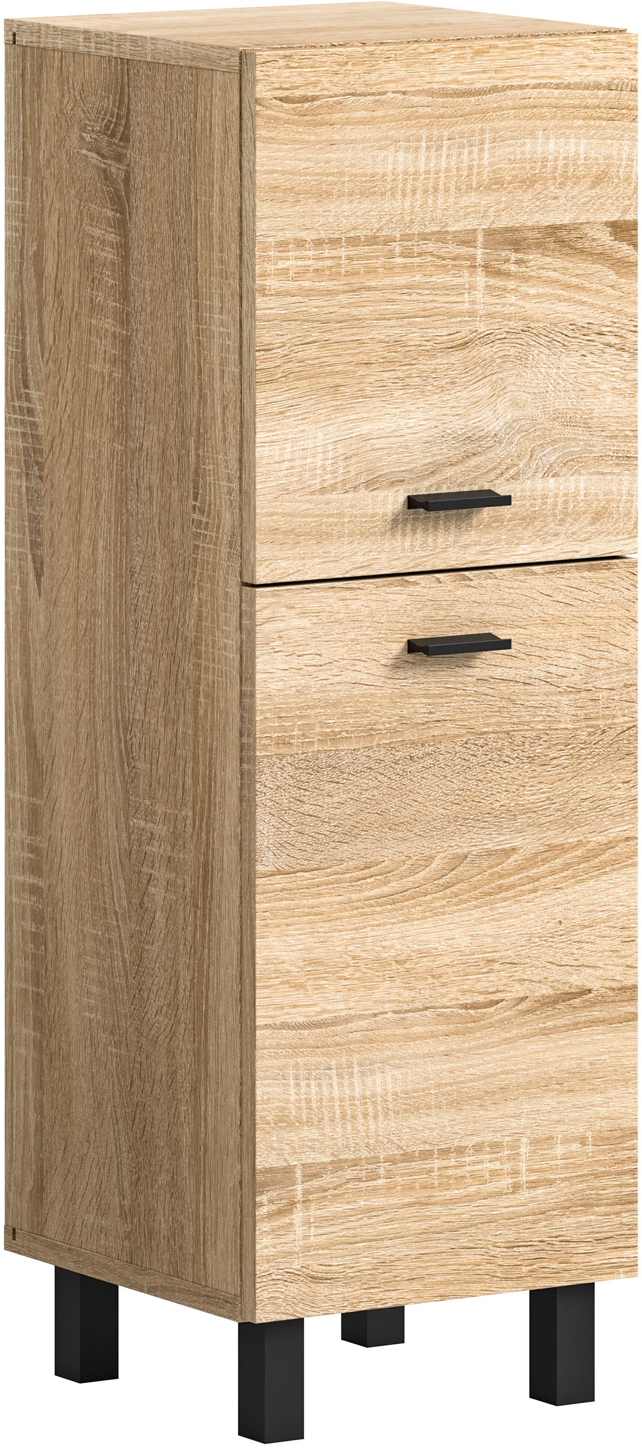 welltime Midischrank »Tampa, Höhe 80cm, hängend oder stehend montierbar«, Badschrank, Bad-Möbel, Badezimmer
