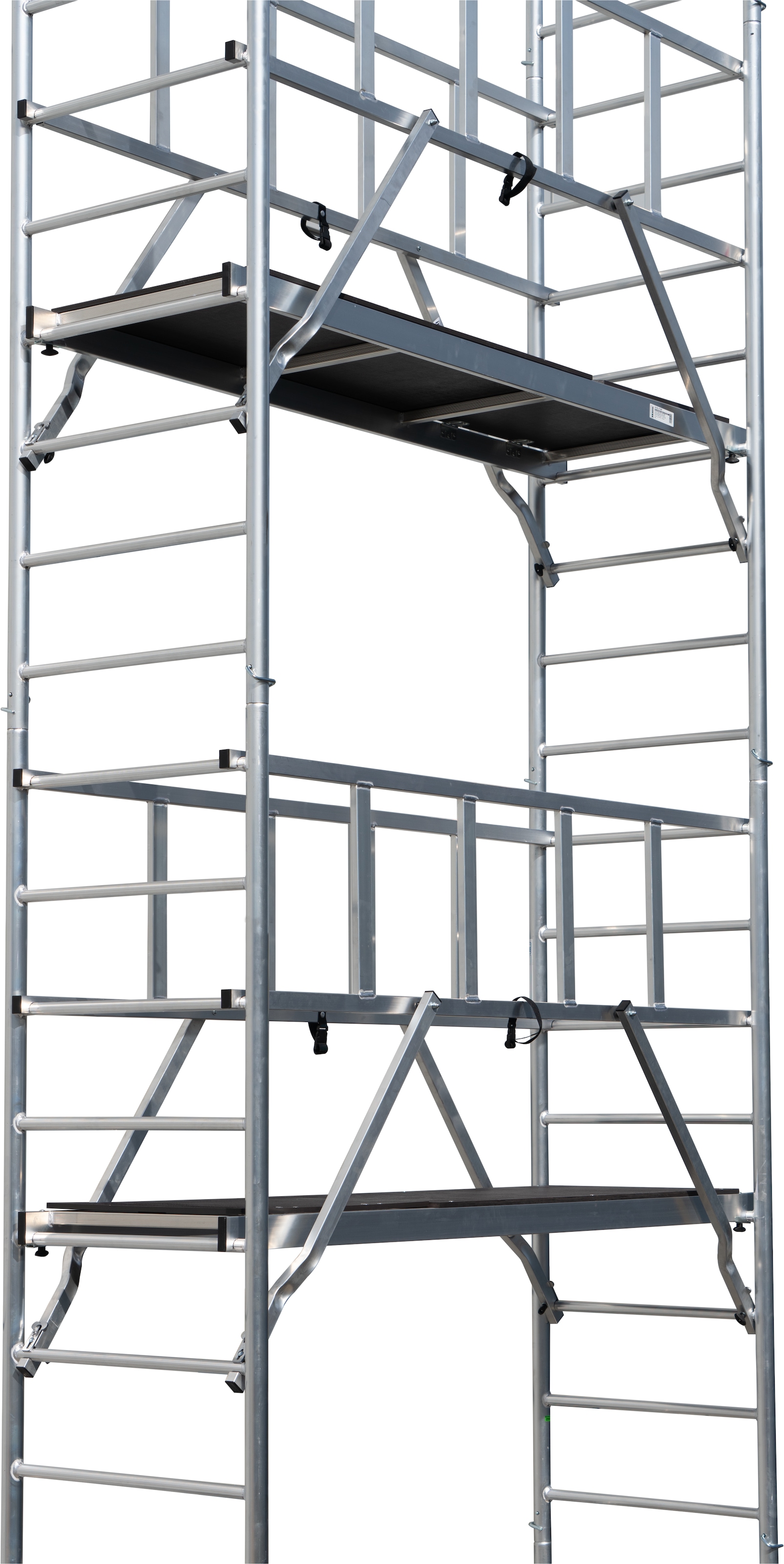 KRAUSE Fahrgerüst »ProTec XS Alu-FaltGerüst« Set,  Arbeitshöhe: 8,8 Meter
