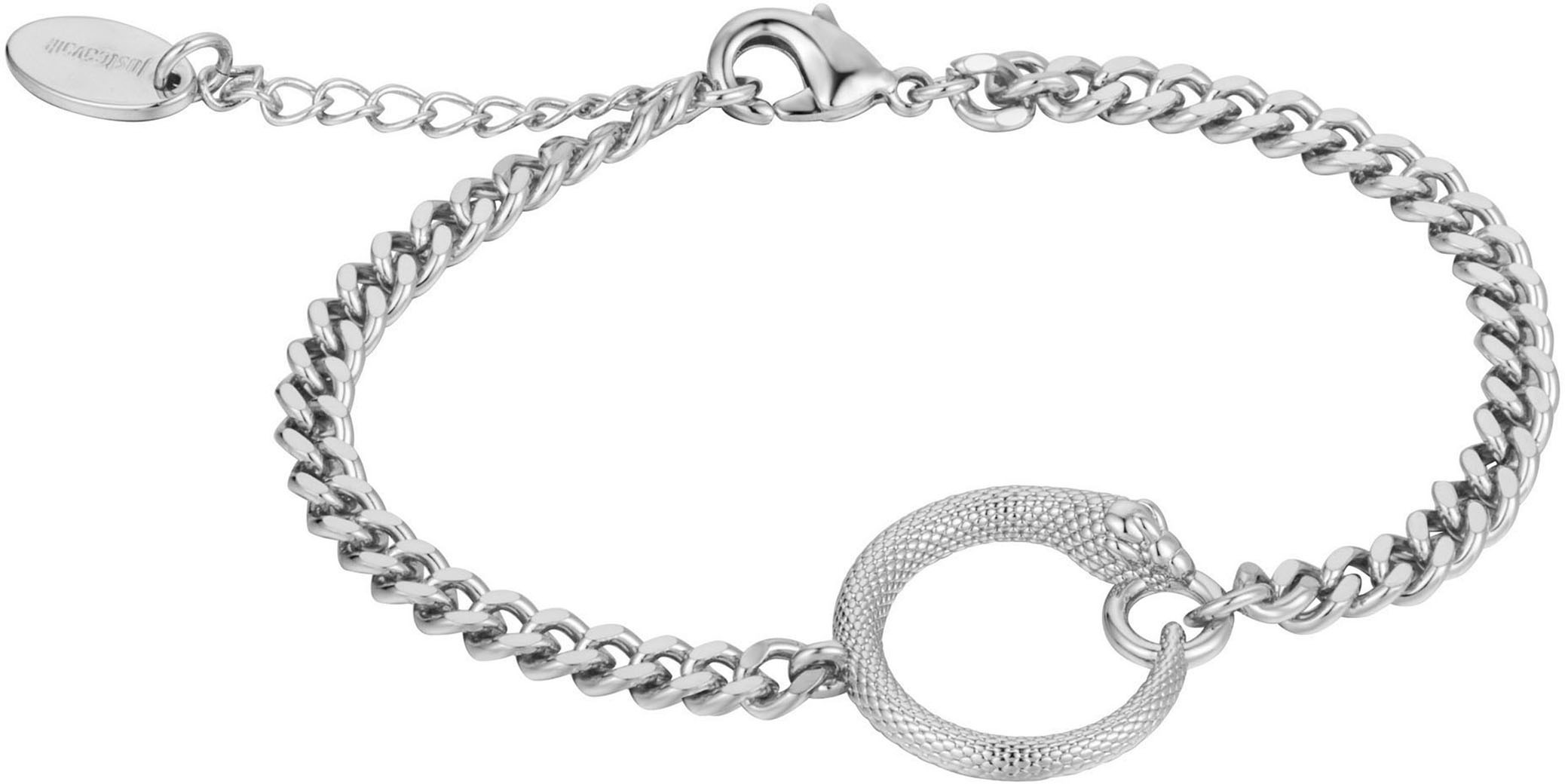 Just Cavalli Time Quarzuhr »Eterna«, (Set, 2 tlg., mit passendem Schmuckarmband), Armbanduhr, Damenuhr, Lederarmband, Ideal auch als Geschenk, analog