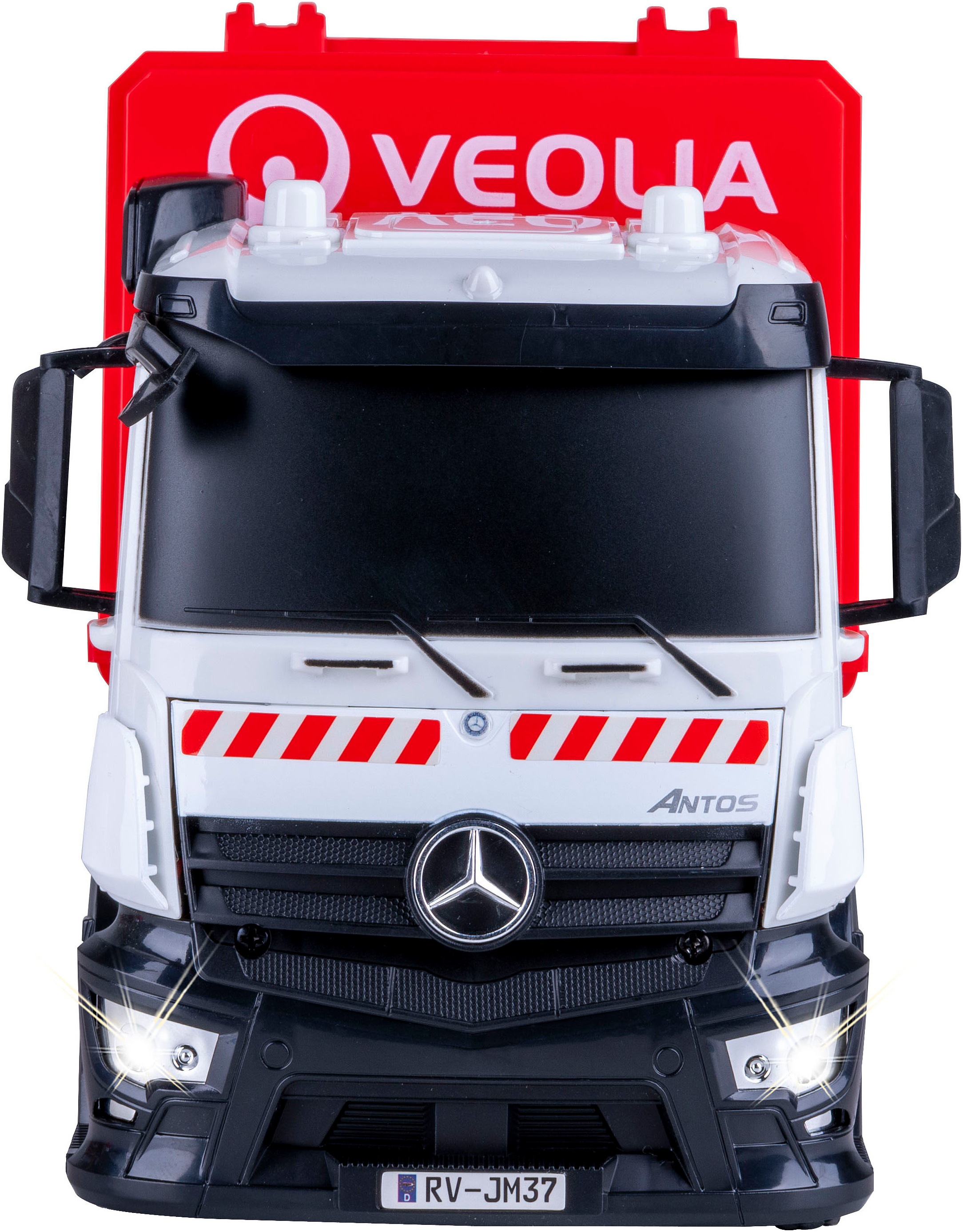 Jamara RC-LKW »Müllwagen Mercedes-Benz Antos 2,4GHz«, LED-Licht vorne; Maßstab 1:26