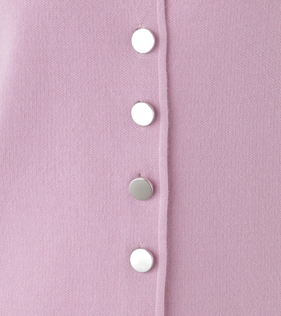 Aniston SELECTED Strickjacke mit Rollkante am Ausschnitt und schmucken Knöpfen - NEUE KOLLEKTION