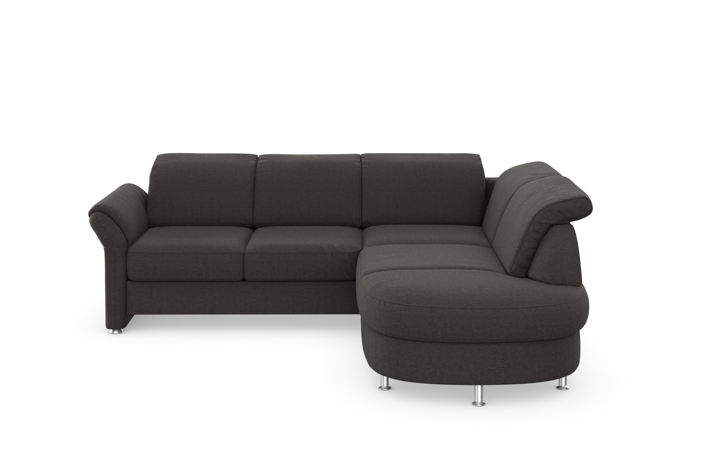 sit&more Ecksofa »Apulia L-Form«, wahlweise Bettfunktion, Bettkasten und Kopf- und Armteilverstellung