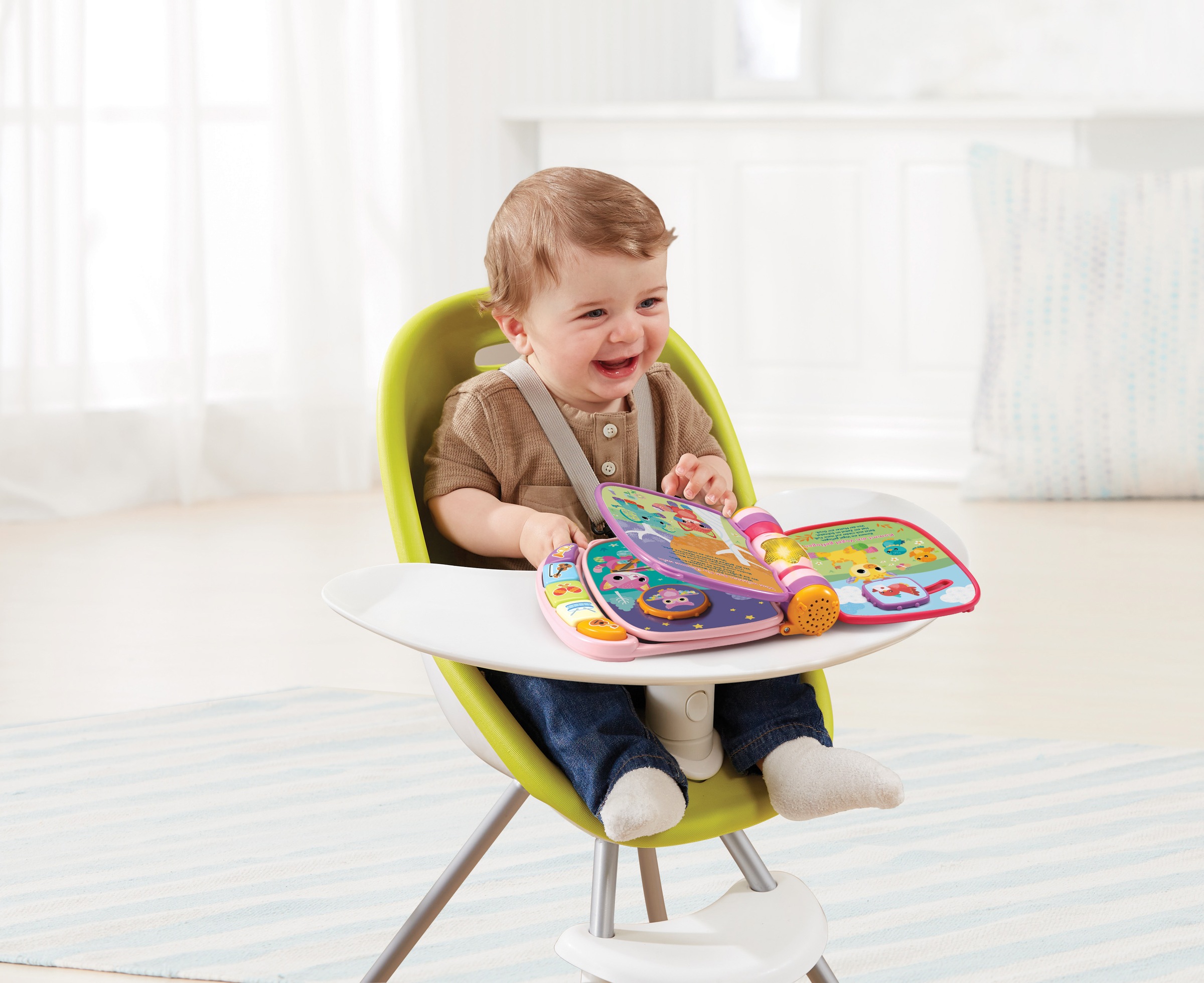 Vtech® Buch »VTechBaby, Mein erstes Liederbuch, rosa«, mit Licht und Sound