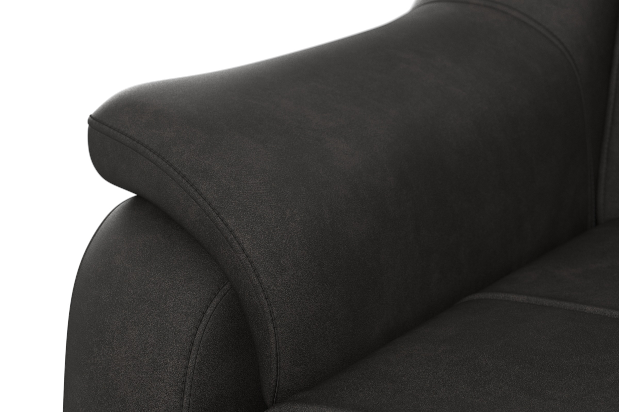 sit&more Ecksofa »Freetown L-Form«, inklusive Kopfteilverstellung und komfortablem Federkern