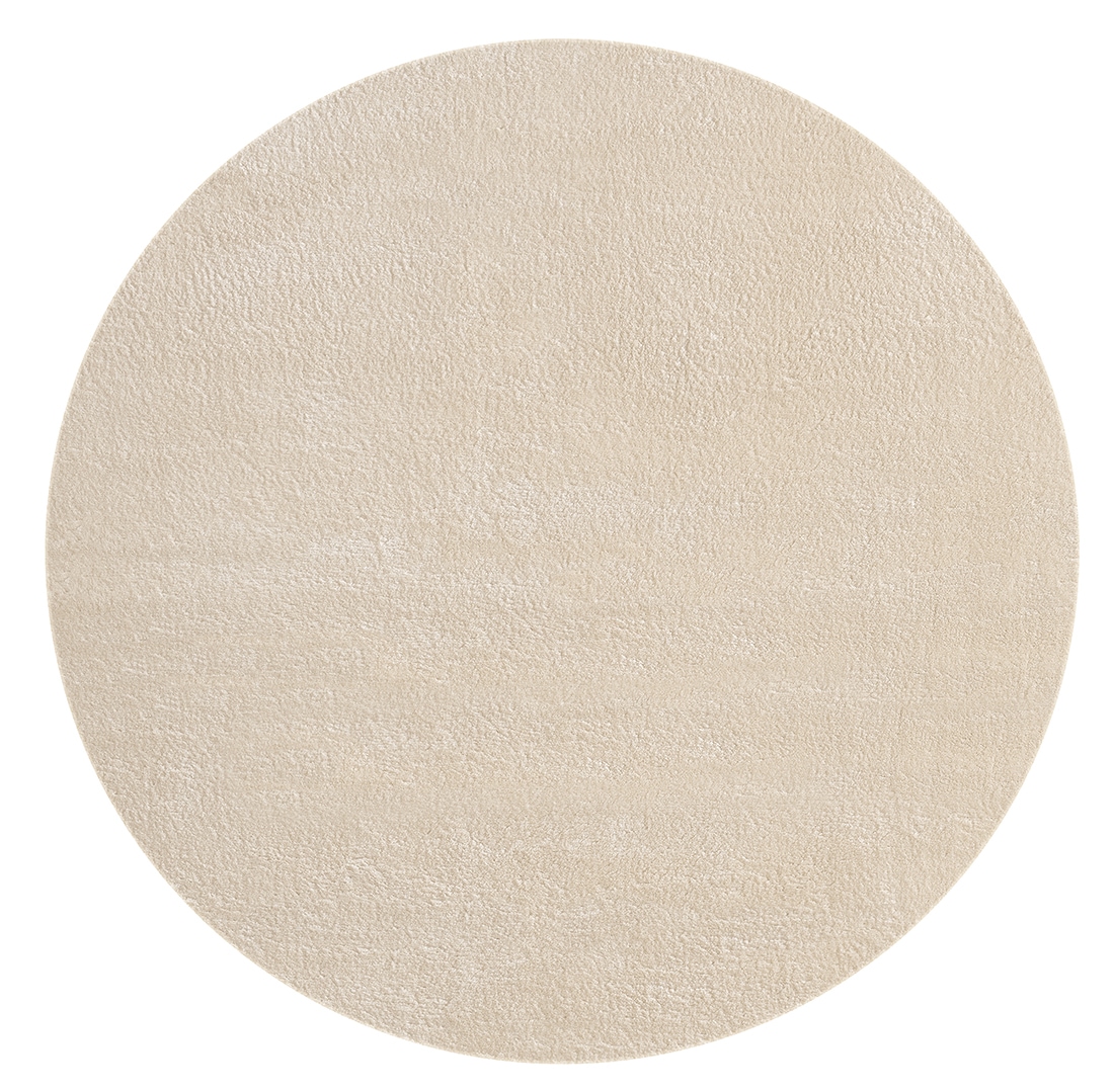 the carpet Teppich »Relax round«, rund, 16 mm Höhe, waschbarer Wohnzimmer Teppich modern rutschfest